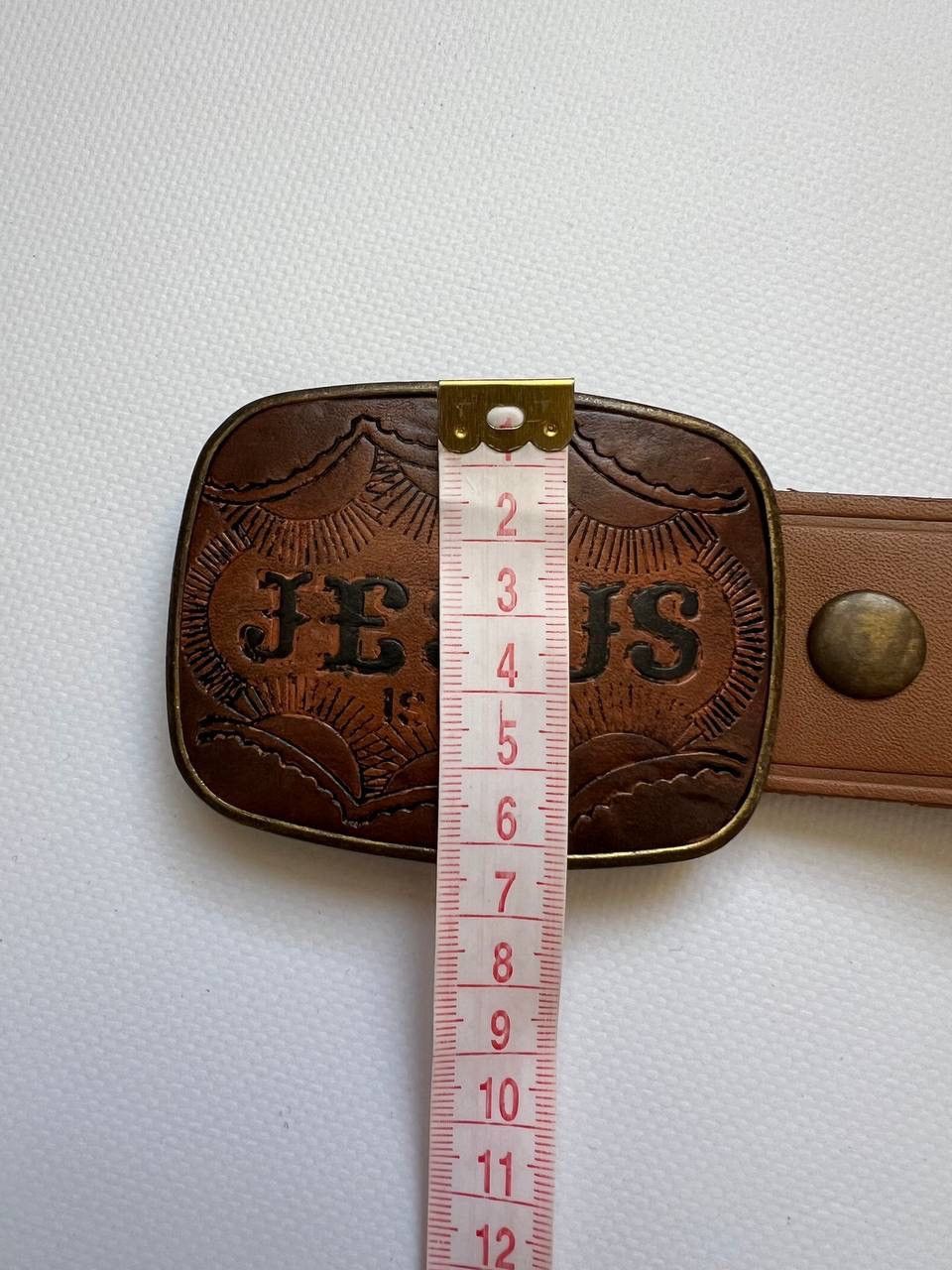 Dsquared2 Vintage Dsquared2 Buckle Jesus is Life Belt Dsquared Size ONE SIZE - 9 Thumbnail