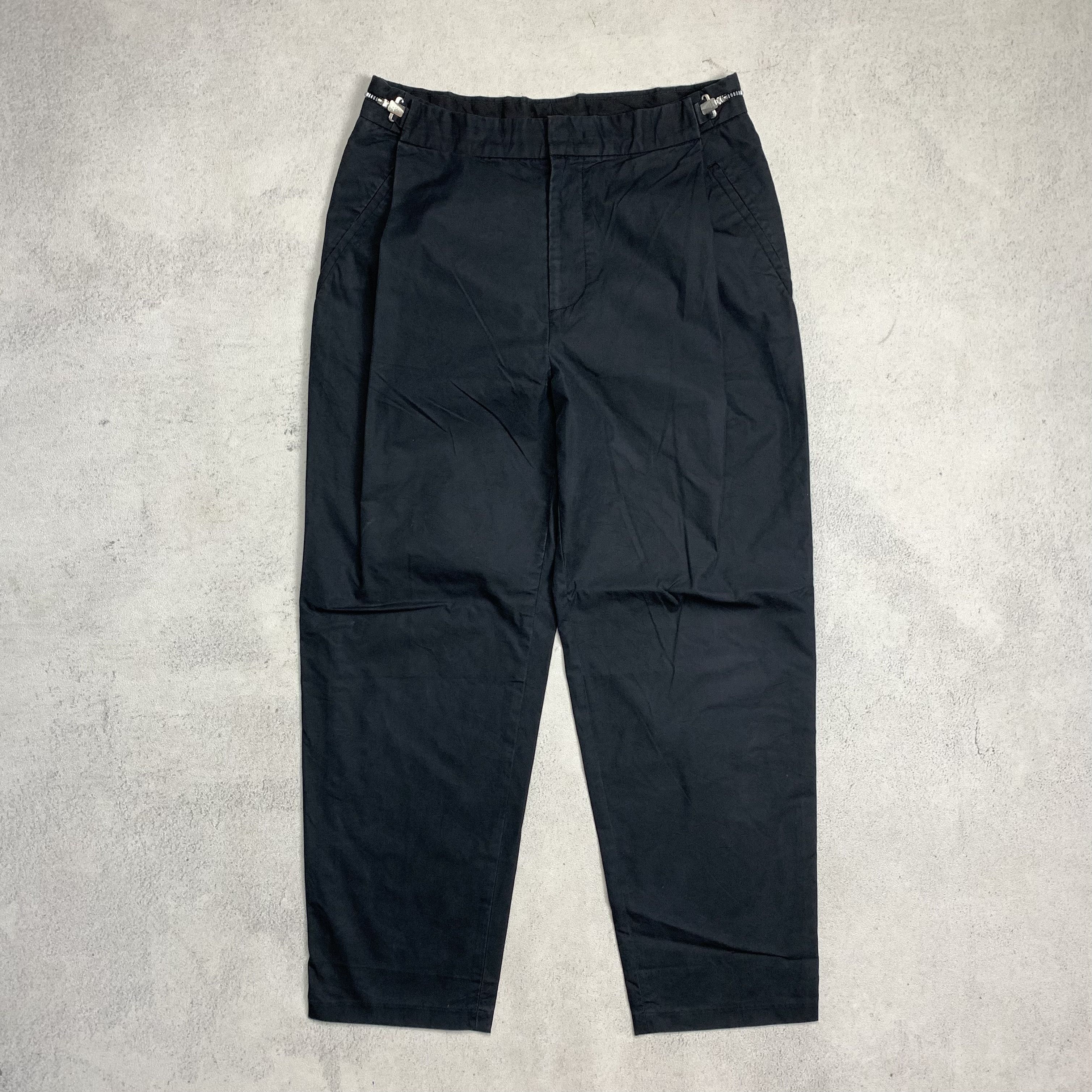Juun.J Juun.J Adjustable Waist Ankle Pants Size US 31 - 1 Thumbnail