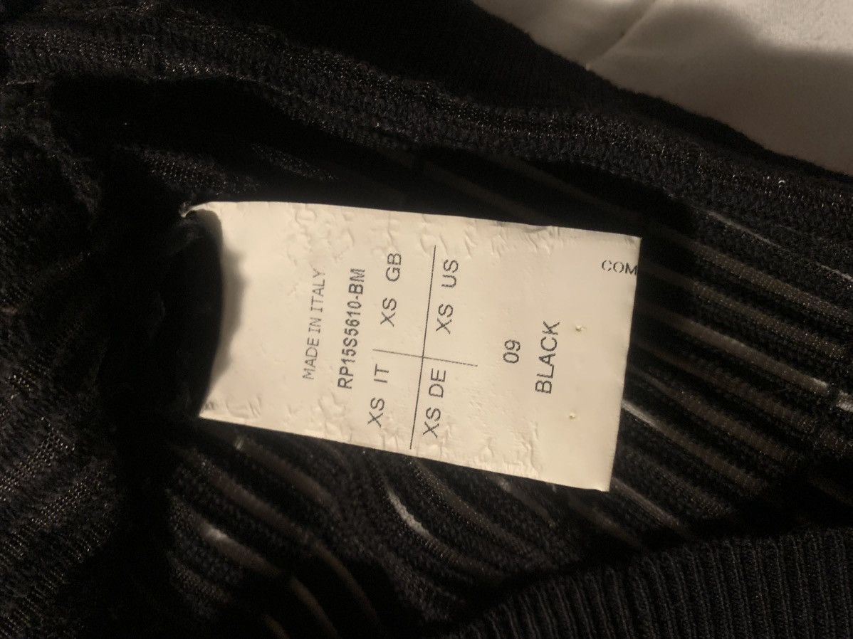 Rick Owens S/S15 Ribbed Knit Sweater Size US XS / EU 42 / 0 - 4 Thumbnail