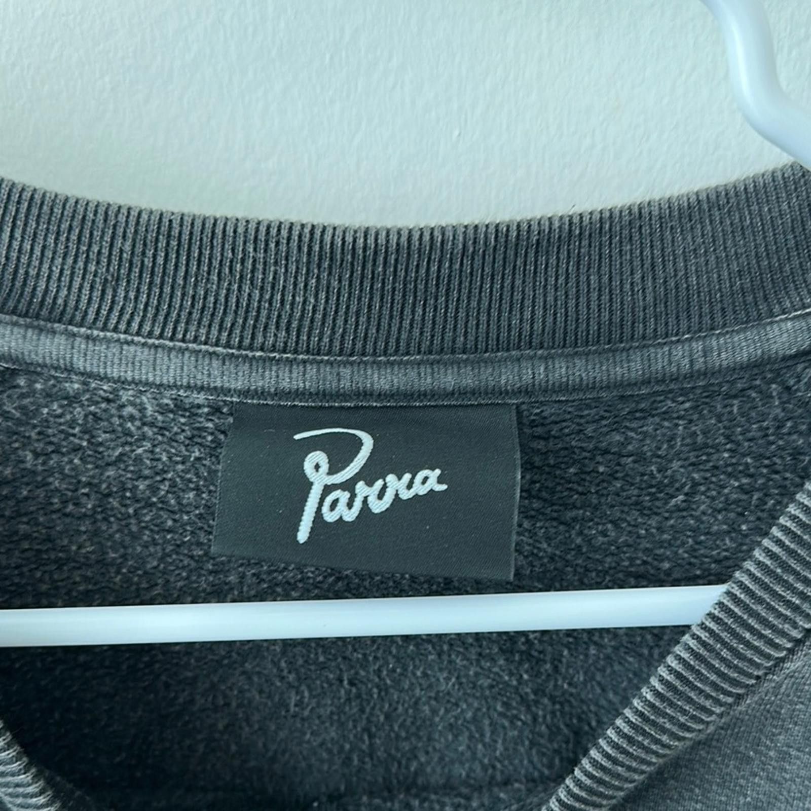 Parra Classic Grey Crewneck Sweater with Relaxed Fit Size US XL / EU 56 / 4 - 2 Thumbnail