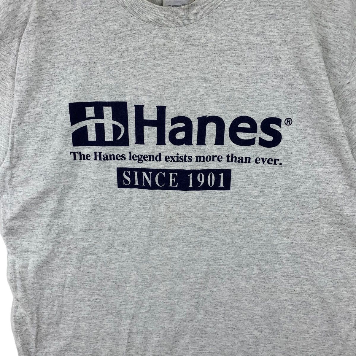 Vintage Vintage 90’ HANES 1901 LEGEND Made In USA Tee Shirt Top Size US L / EU 52-54 / 3 - 4 Thumbnail