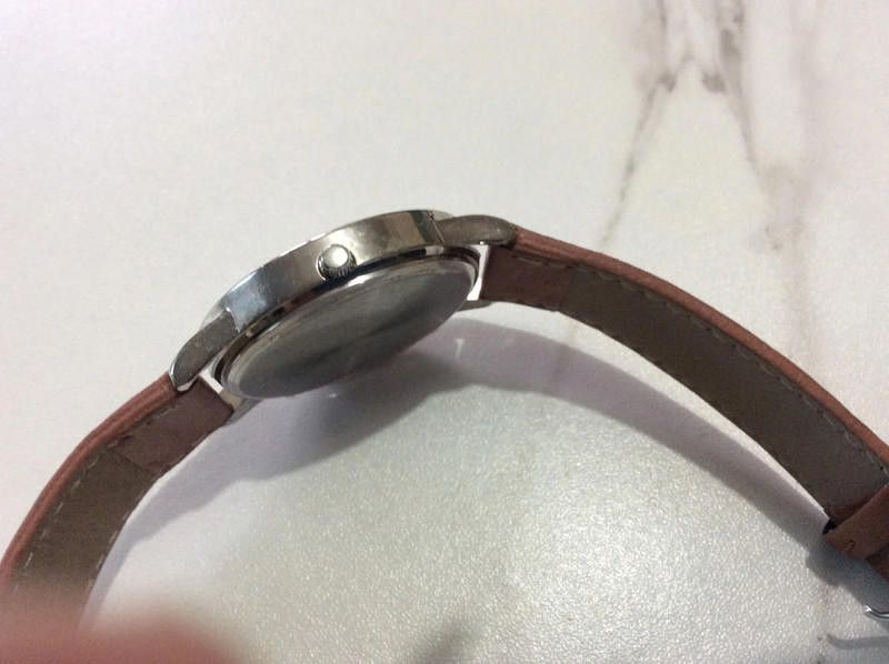 Designer Limit men's white dial brown leather strap watch Size ONE SIZE - 6 Thumbnail