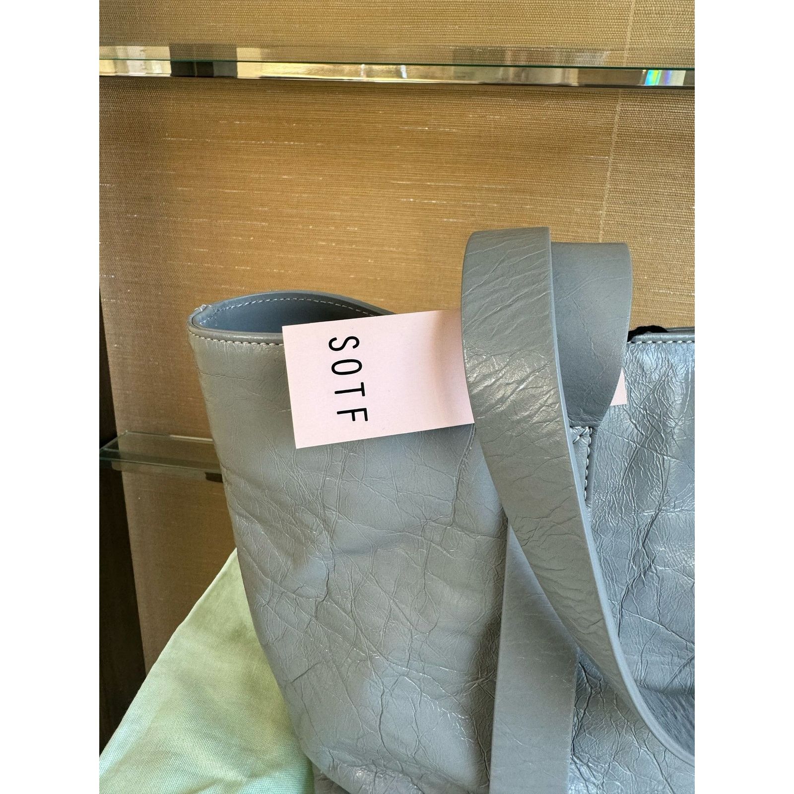 Off-White o1rshd1 Size: OS / Commercial Tote Bag in Grey/Black Size ONE SIZE - 9 Thumbnail