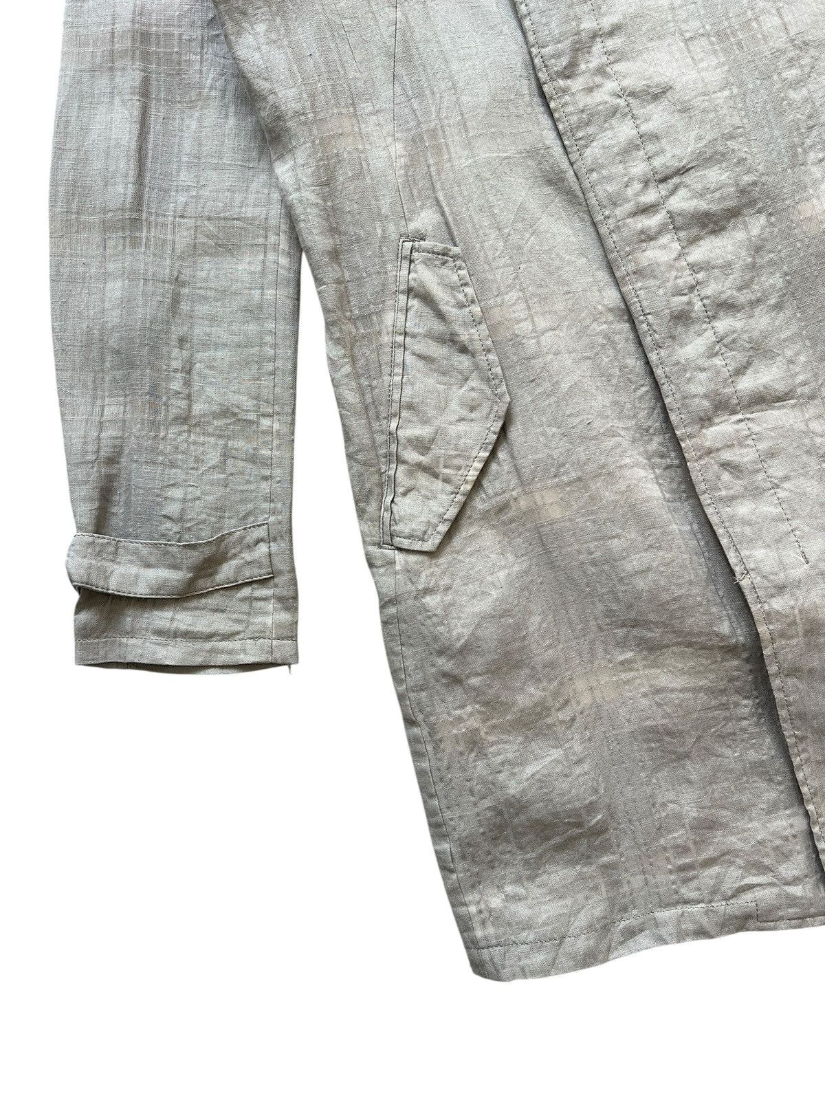 Tornado Mart 2000s Tornado Mart Cotton Linen Long Coat Size US S / EU 44-46 / 1 - 4 Thumbnail