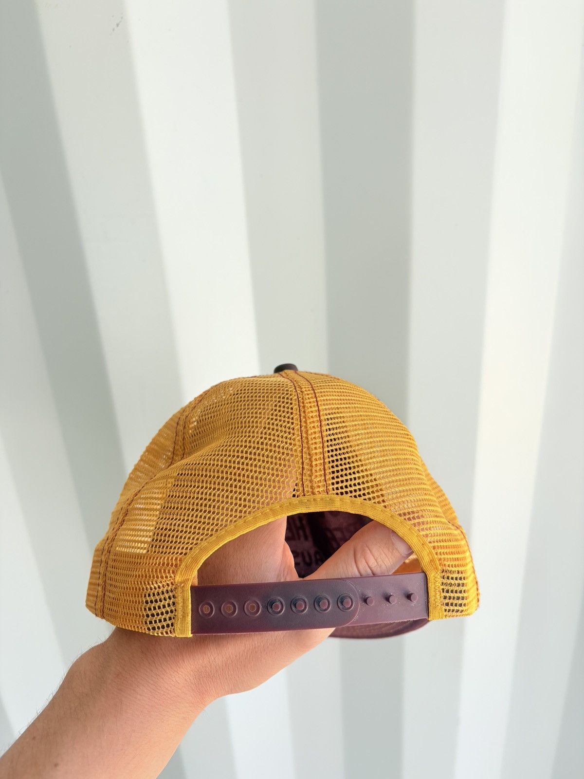 Vintage Thrashed Sun Faded Distressed Funny Hat ERD GRUNGE WCC Size ONE SIZE - 2 Thumbnail