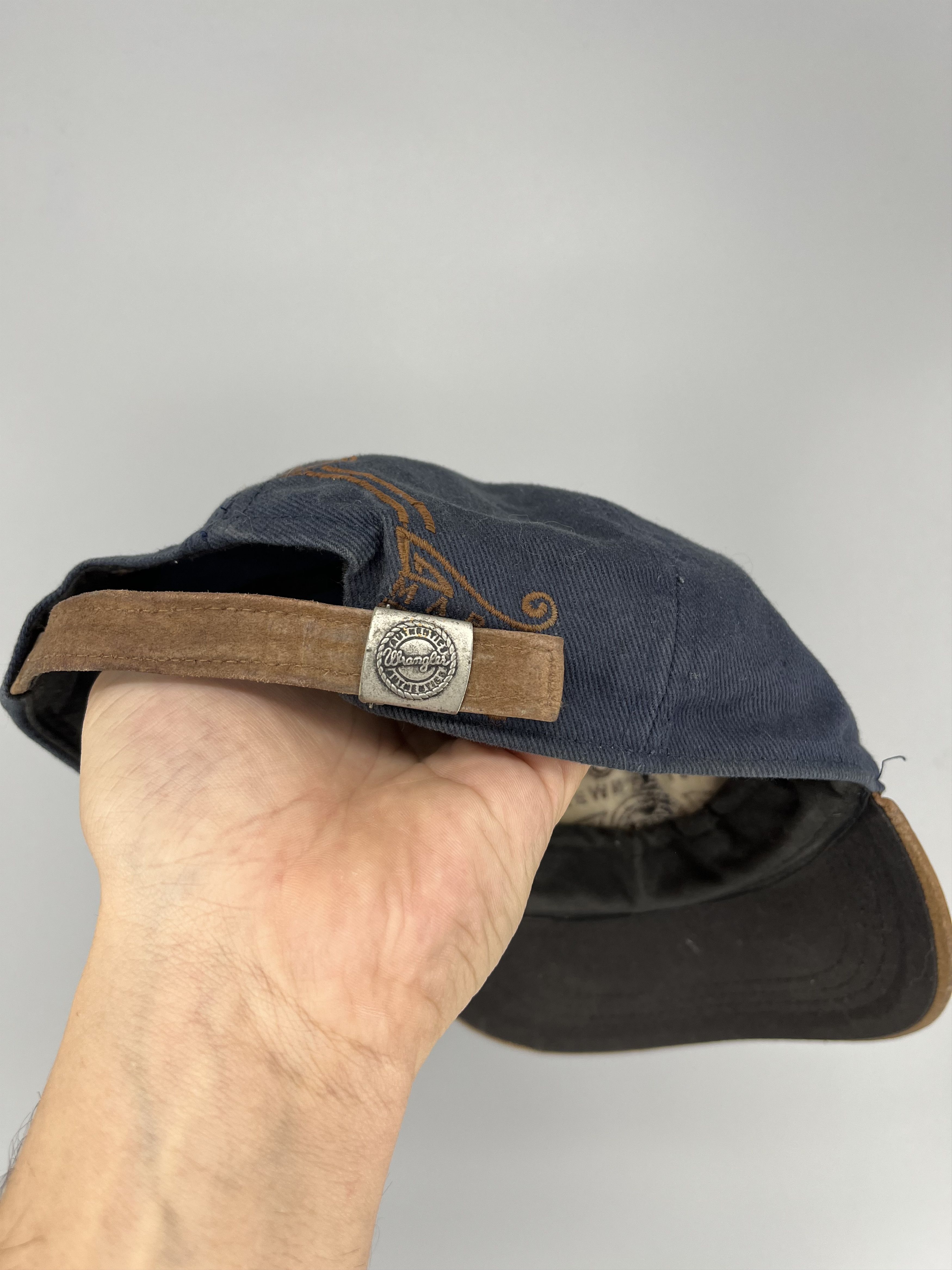 Vintage Vintage Wrangler Spellout Snapback Hat Streetwear Style Size ONE SIZE - 4 Thumbnail