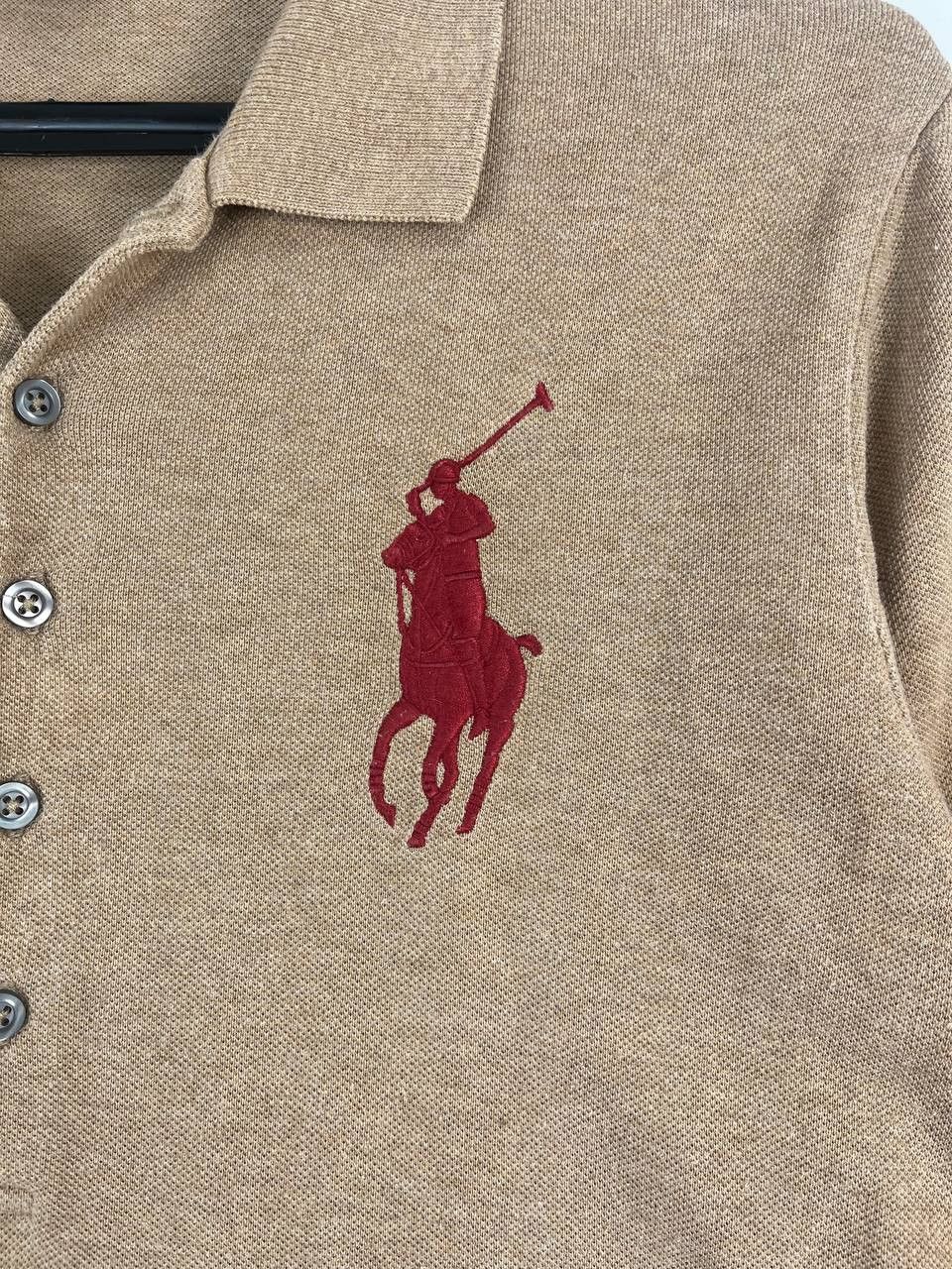 Polo Ralph Lauren Ralph Lauren Skinny Polo Long Sleeve Big Pony Woman`s Size L Size L / US 10 / IT 46 - 2 Thumbnail