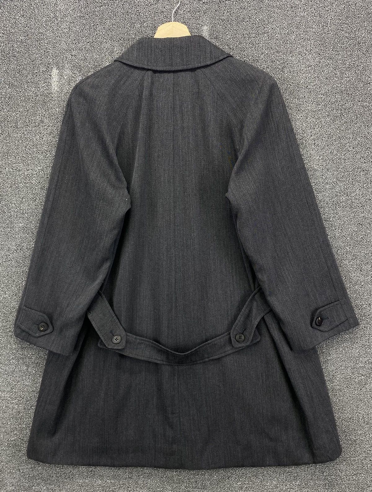Burberry Vintage Burberry Nice Design Wool Long Jacket Size M / US 6-8 / IT 42-44 - 10 Thumbnail