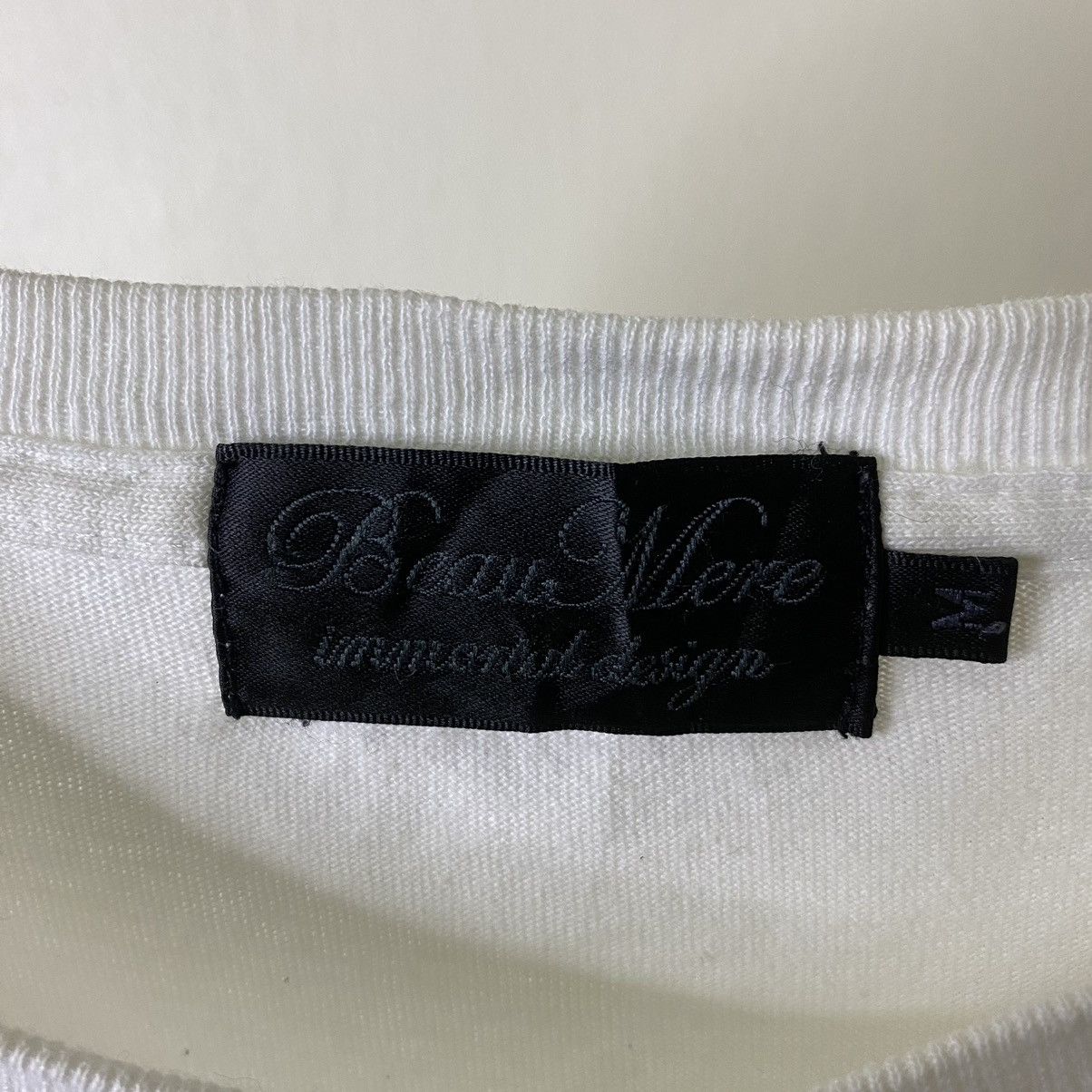 Japanese Brand Beaumere Jesus Seditionaries Poem Cyber Gothic Punk LS Tee Size US M / EU 48-50 / 2 - 3 Thumbnail