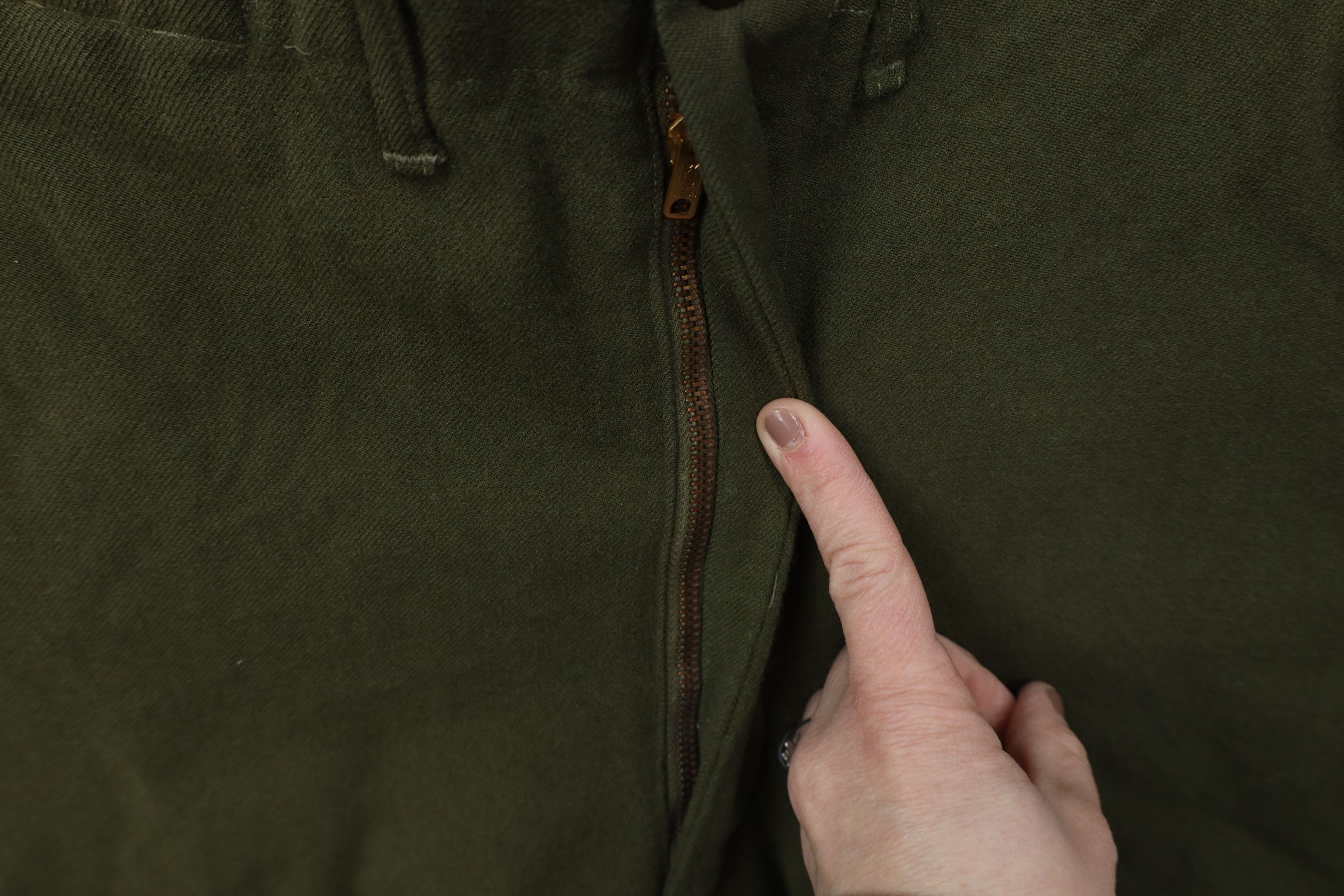 Vintage Vintage 50s Korean War USGI Wide Leg Field Trousers Pants Size US 32 / EU 48 - 8 Thumbnail