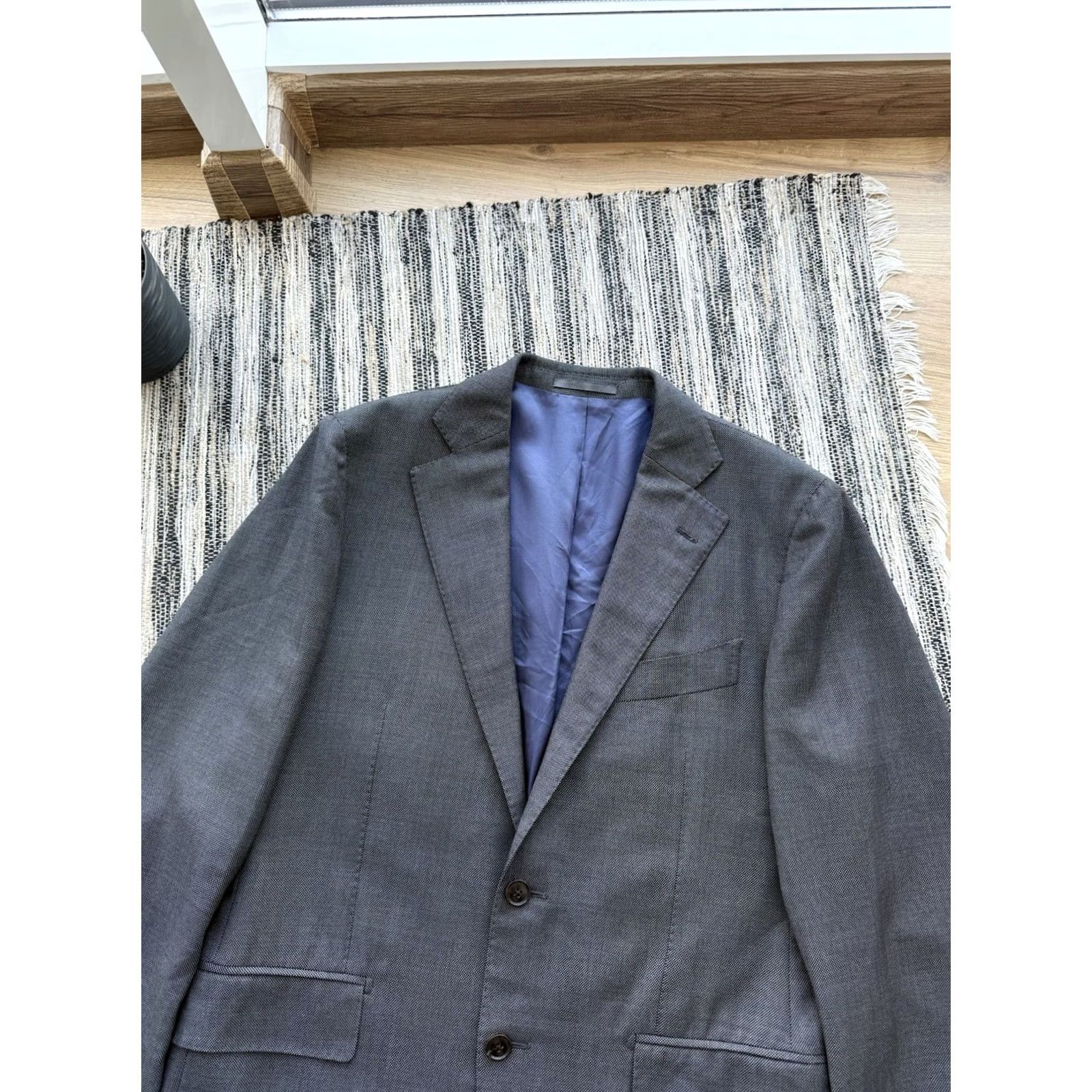 Suitsupply SUITSUPPLY MEN’S LA SPALLA HUDSON BLAZER SIZE 50 WOOL 2-BUTTON E.THOMAS x Size 50R - 3 Thumbnail