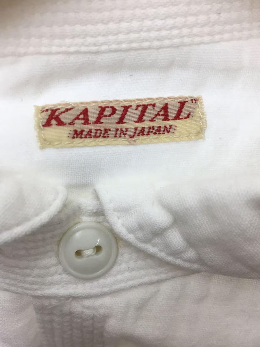 Kapital Stand Collar Long Sleeve Shirt Size US XL / EU 56 / 4 - 3 Thumbnail