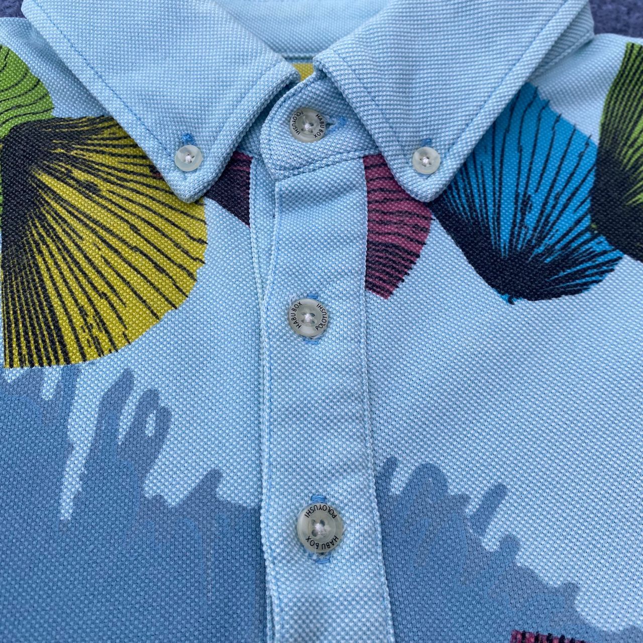 Japanese Brand Vintage Poloyushi Habubox Original Single Pocket Polo Shirt Size US L / EU 52-54 / 3 - 9 Thumbnail