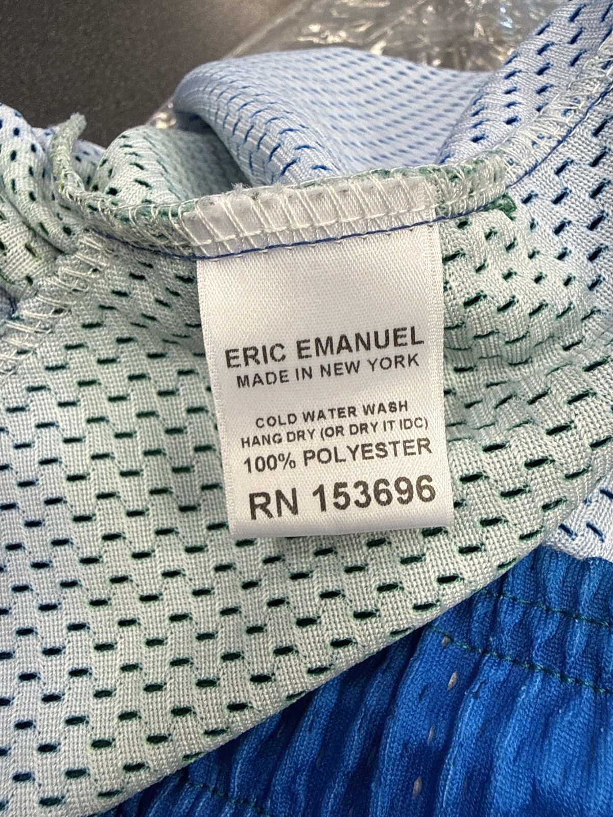 Eric Emanuel Eric Emanuel Stripe Shorts Blue Green Small Size US 30 / EU 46 - 4 Thumbnail