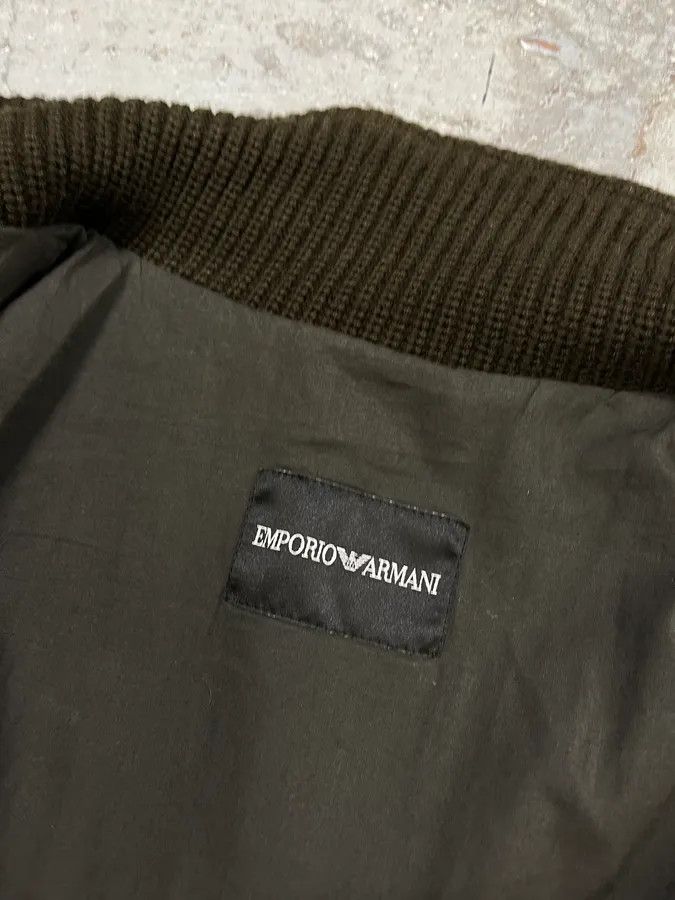 Emporio Armani AW2012 Emporio Armani Brown Leather Jacket Size US L / EU 52-54 / 3 - 9 Thumbnail