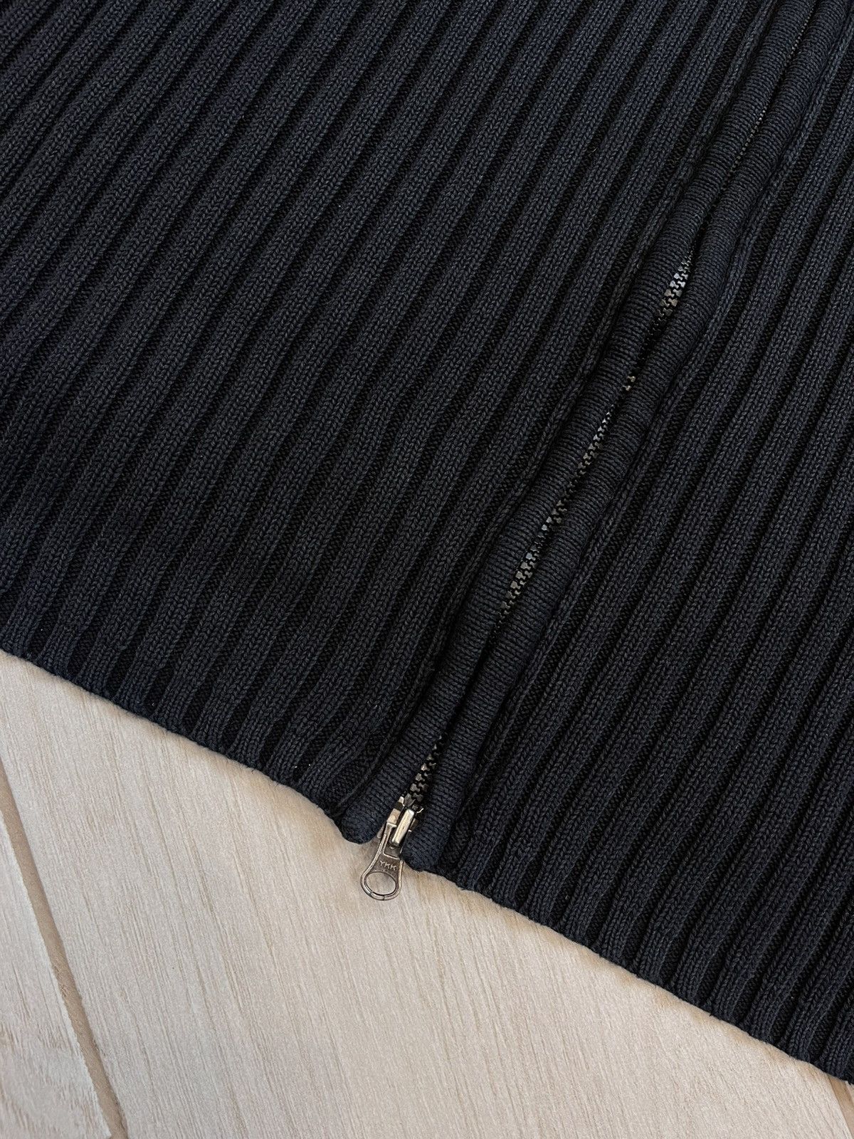 Vintage Vintage Avantgarde Zip Sweater minimalistic Y2K distressed Size US XL / EU 56 / 4 - 7 Thumbnail