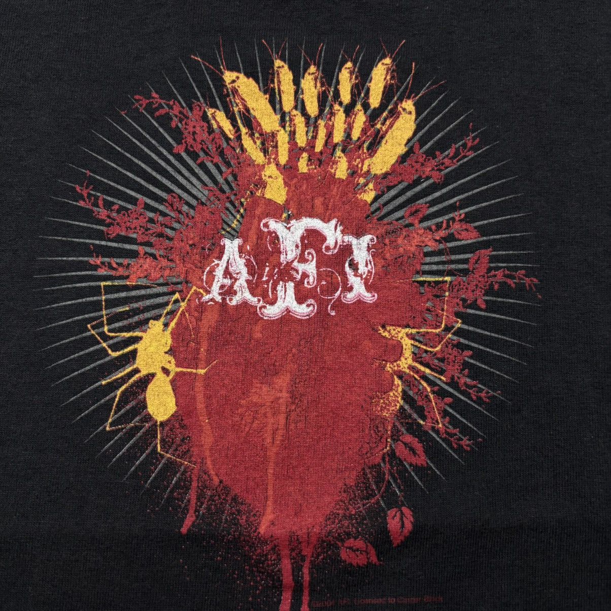 Band Tees Original AFI - Heart Ant 00’s (Youth size) Size US L / EU 52-54 / 3 - 4 Thumbnail