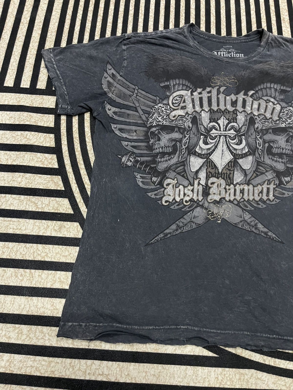 Affliction 00s AFFLICTION SIGNATURE SERIES JOSH BARNETT DISTRESS DESIGN Size US L / EU 52-54 / 3 - 3 Thumbnail