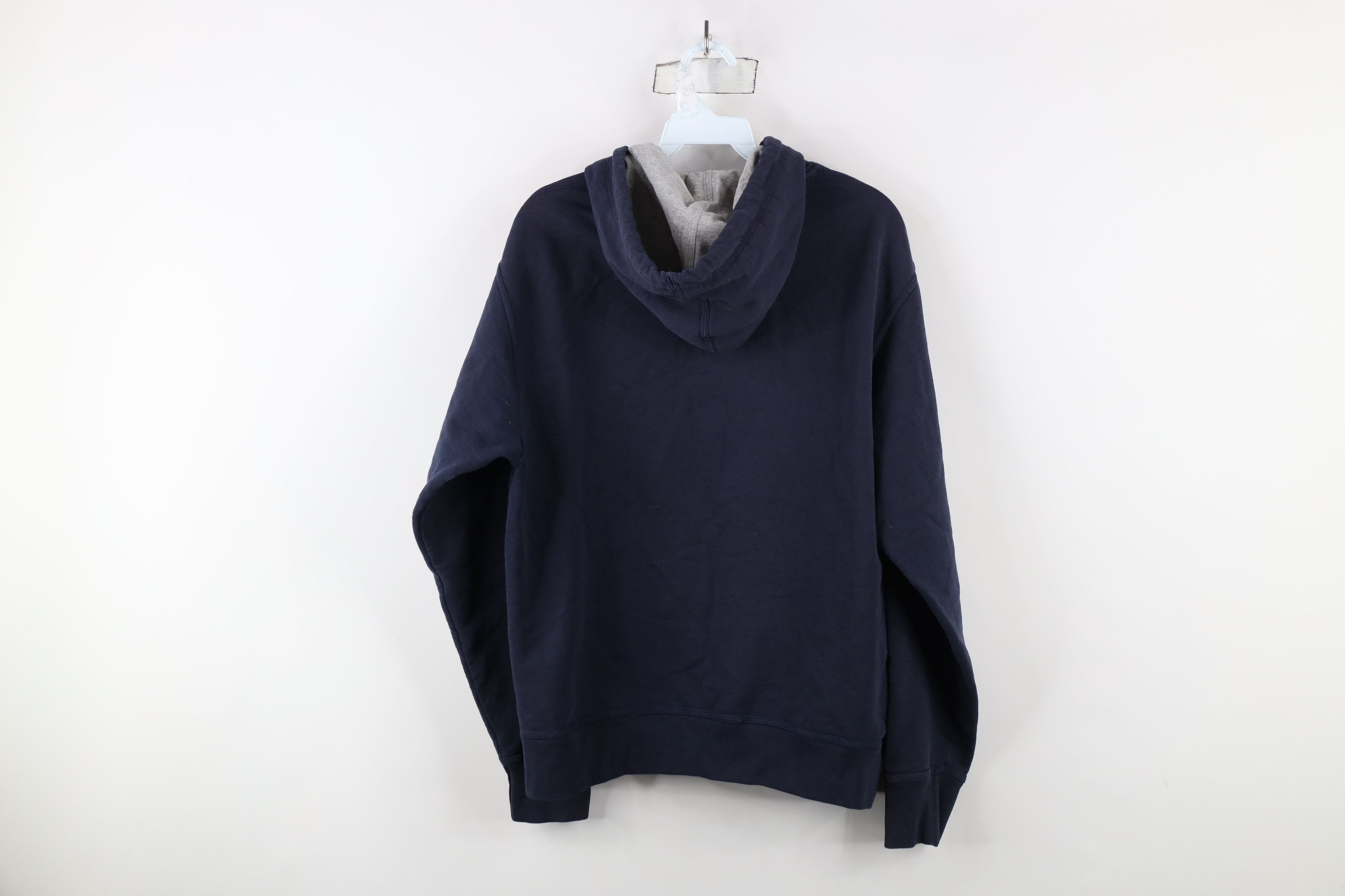 Champion × Vintage Vintage Champion Classic Logo Hoodie Sweatshirt Navy Blue Size US M / EU 48-50 / 2 - 11 Thumbnail