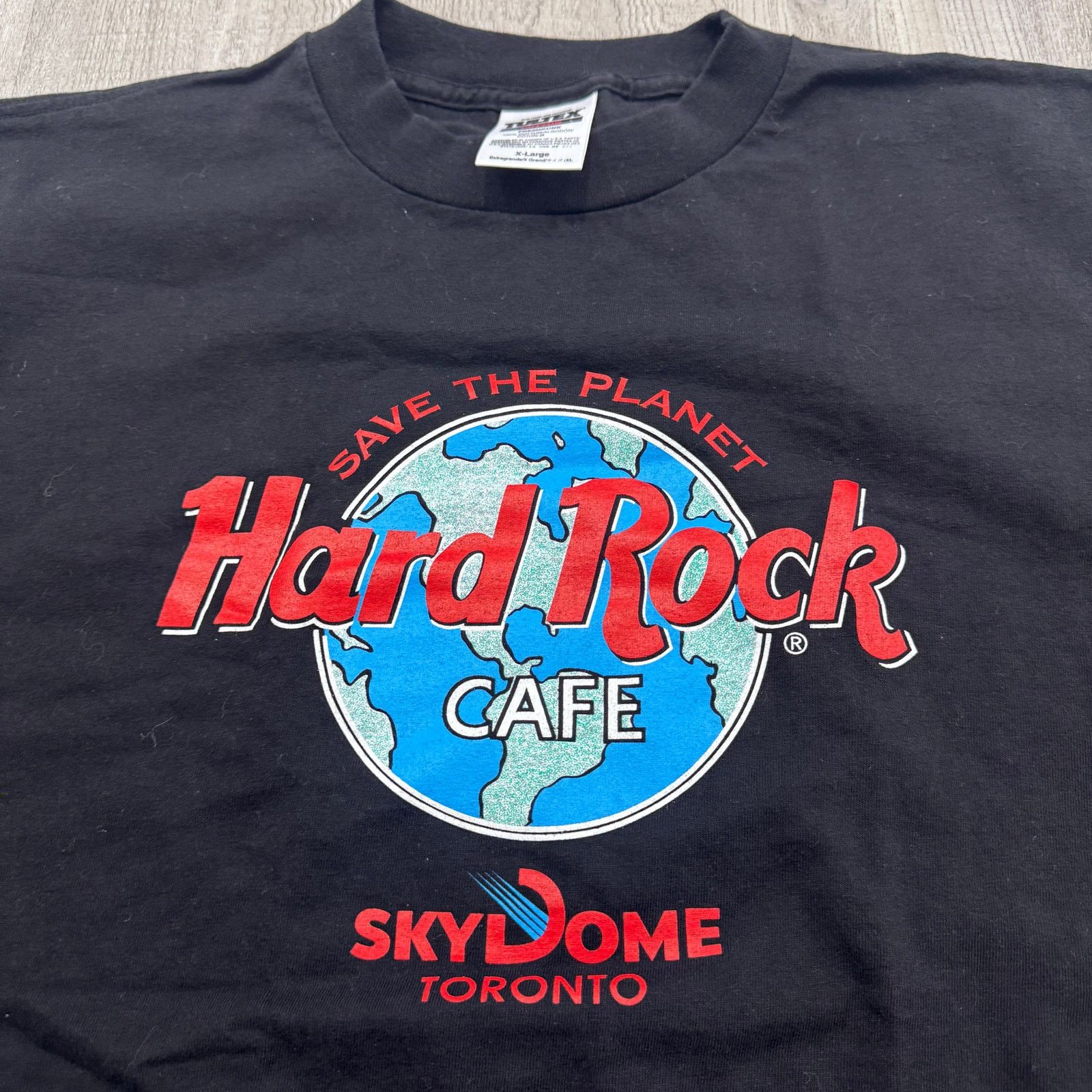 Vintage Vintage Hard Rock Cafe Toronto Shirt Men's XL 90s Size US XL / EU 56 / 4 - 3 Thumbnail