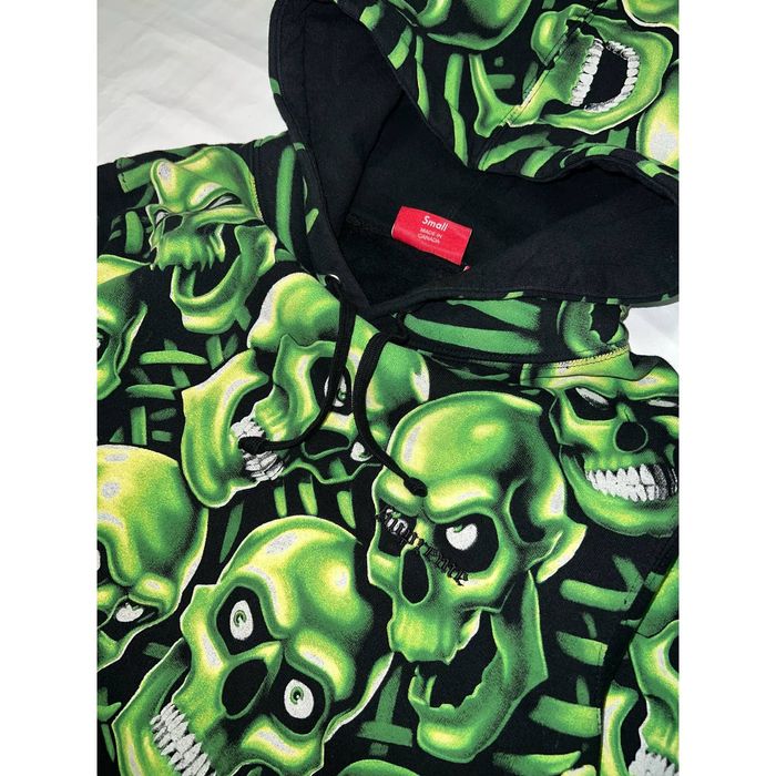 Supreme skull discount pile hooded sweatshirt