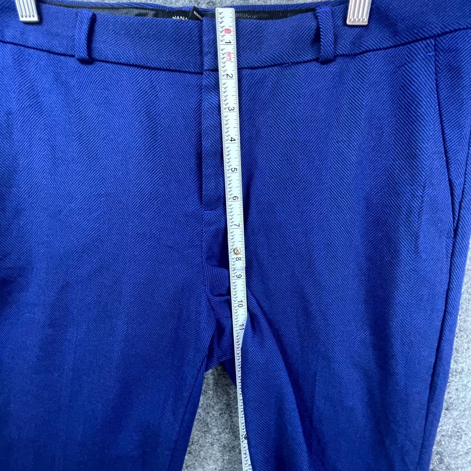 Banana Republic Banana Republic Dress Pant Women 12 Blue Avery Cropped Size 34" / US 12 / IT 48 - 7 Thumbnail