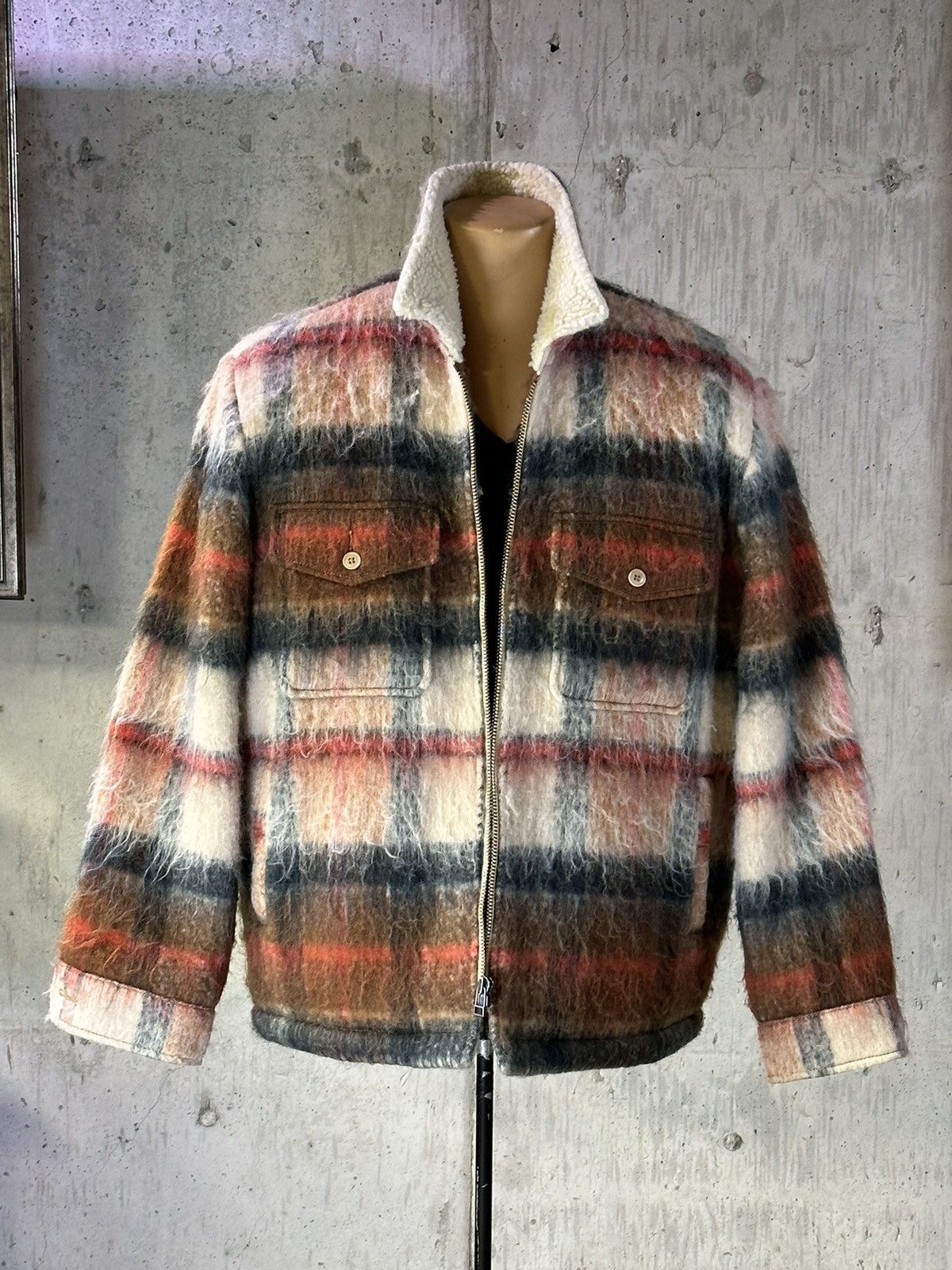 Levi's Made & Crafted Mohair and Sherpa Trucker | Grailed