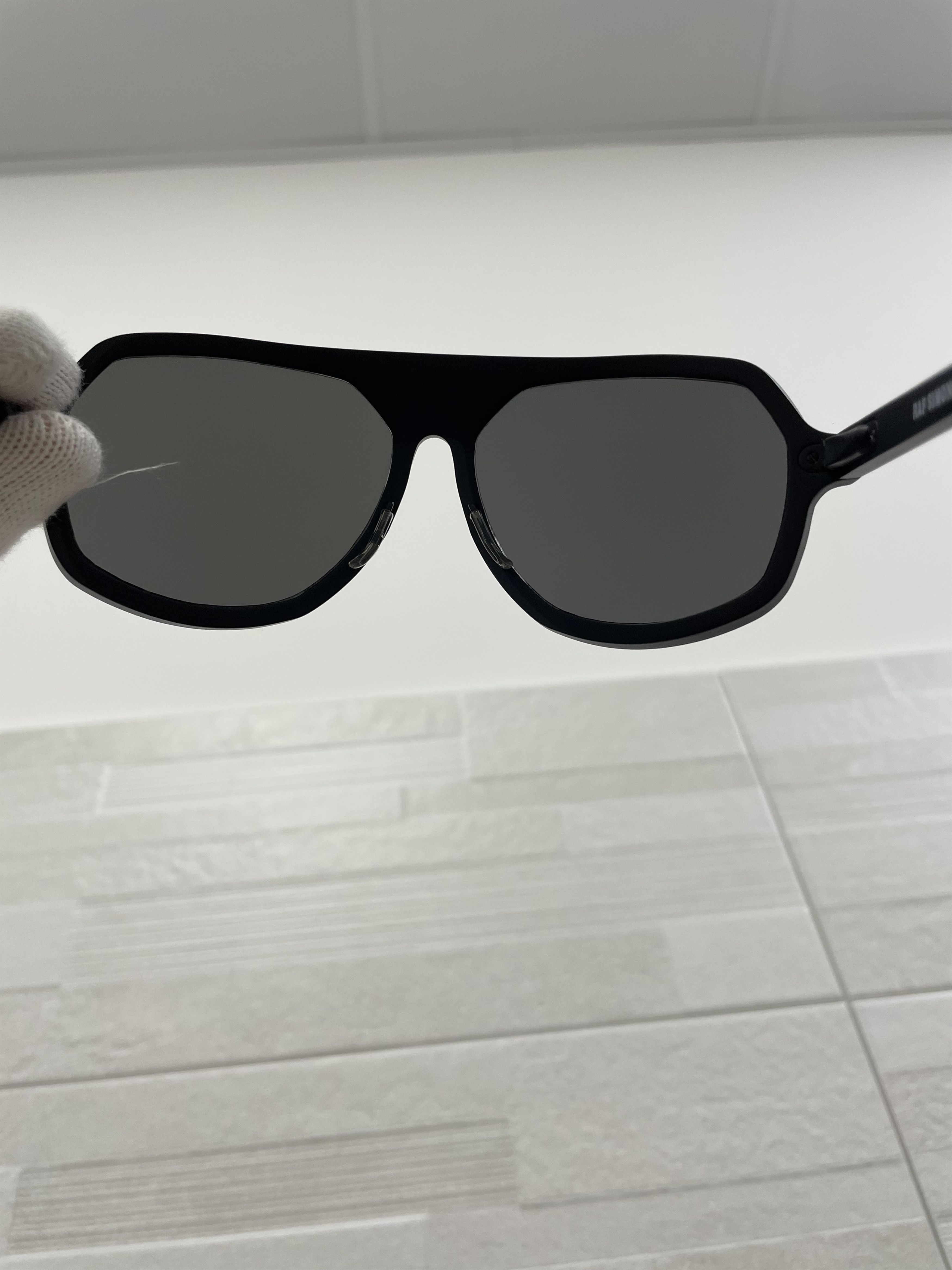 Raf Simons Linda Farrow X Raf Simons S/S 2008 aviator sunglasses Size ONE SIZE - 12 Thumbnail
