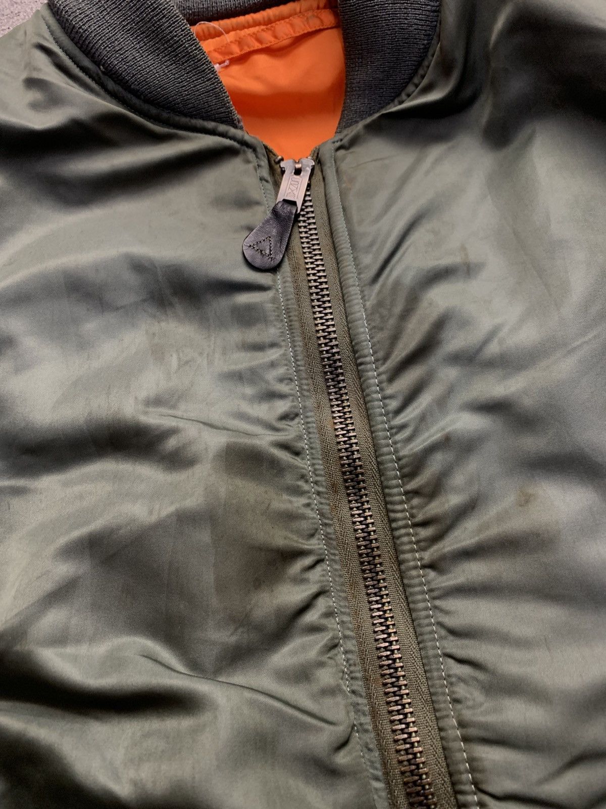 Alpha Industries 🐍 Vintage 1966 Alpha Industries MA-1 Bomber Jacket Size US XL / EU 56 / 4 - 10 Thumbnail