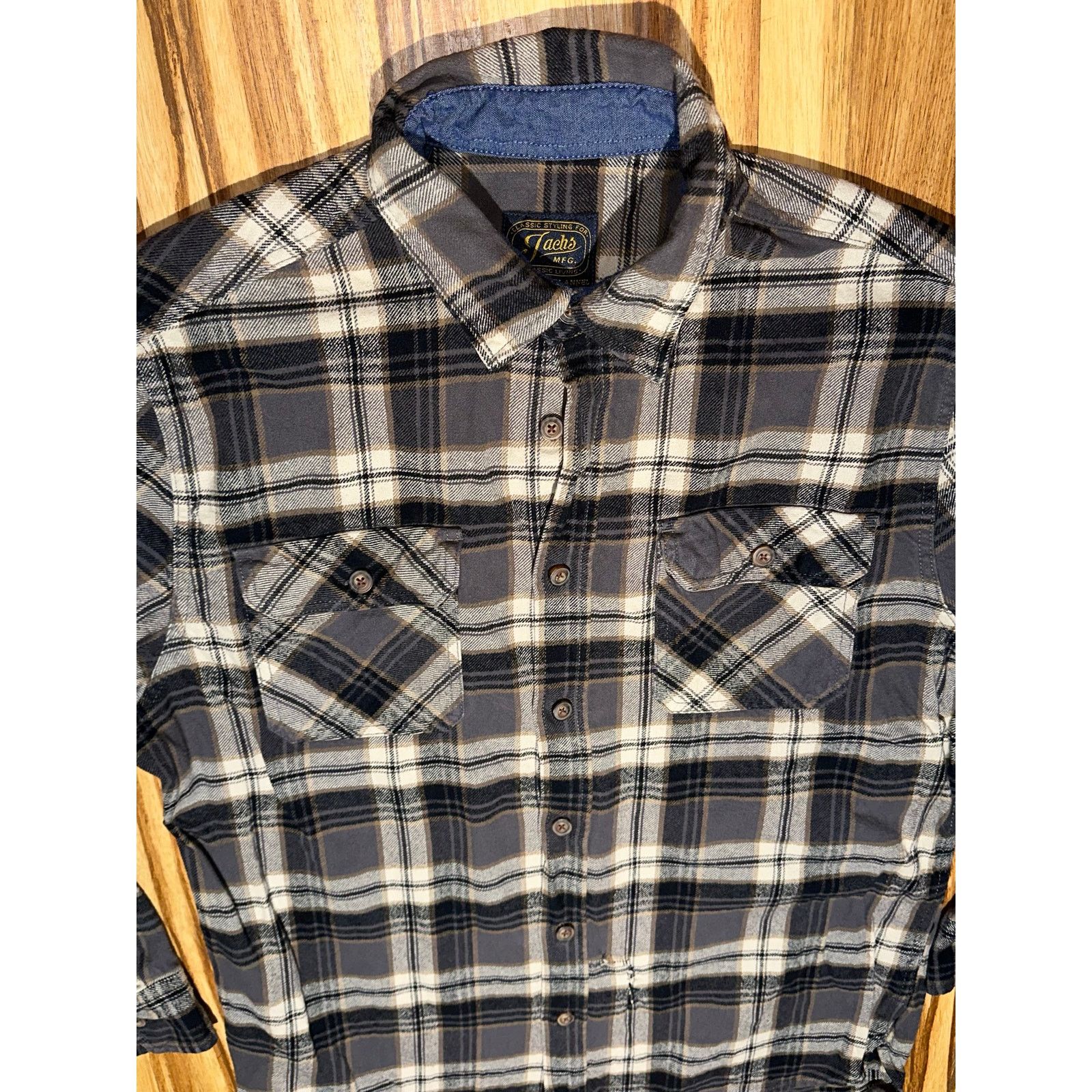 J.A.C.H.S. Mfg. Co. Jachs Heritage Flannel Black and Brown Size XL Size US XL / EU 56 / 4 - 8 Thumbnail