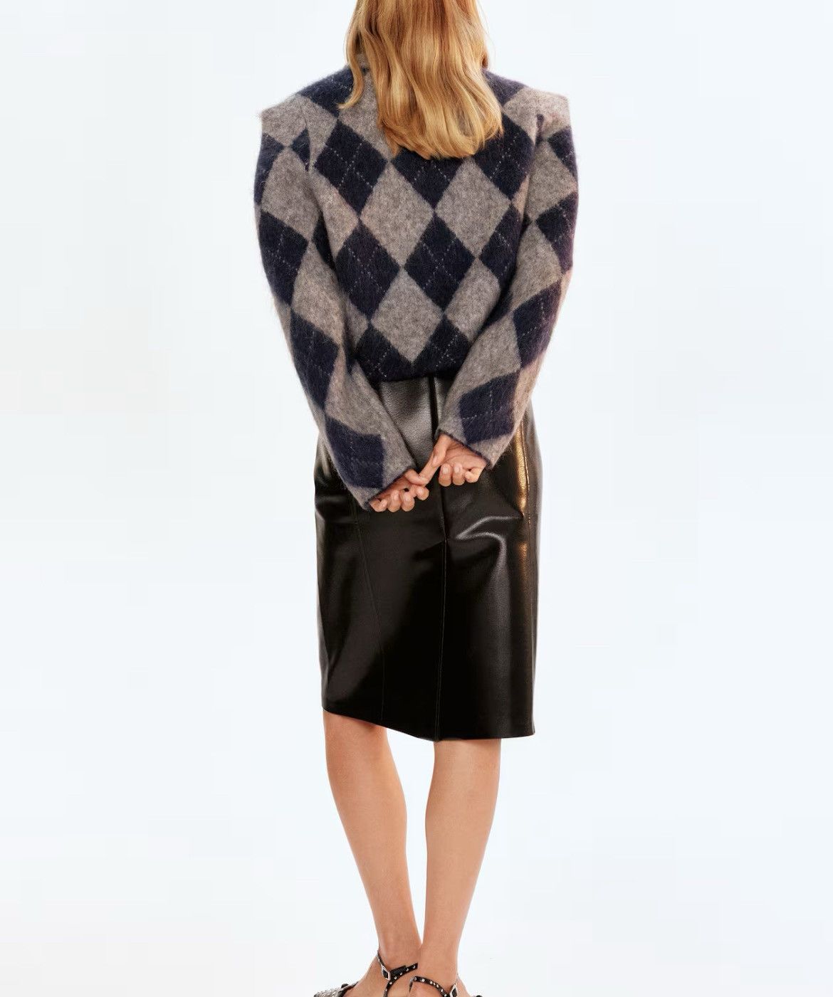 H&M H&M Mohair Wool Blend Size XXL / US 16-18 / IT 52-54 - 4 Thumbnail