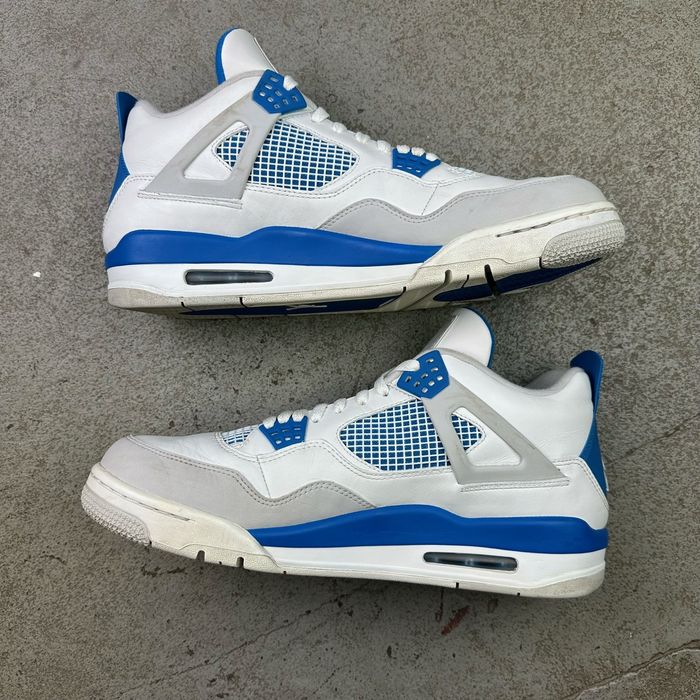 jordan retro 4 military blue shirt