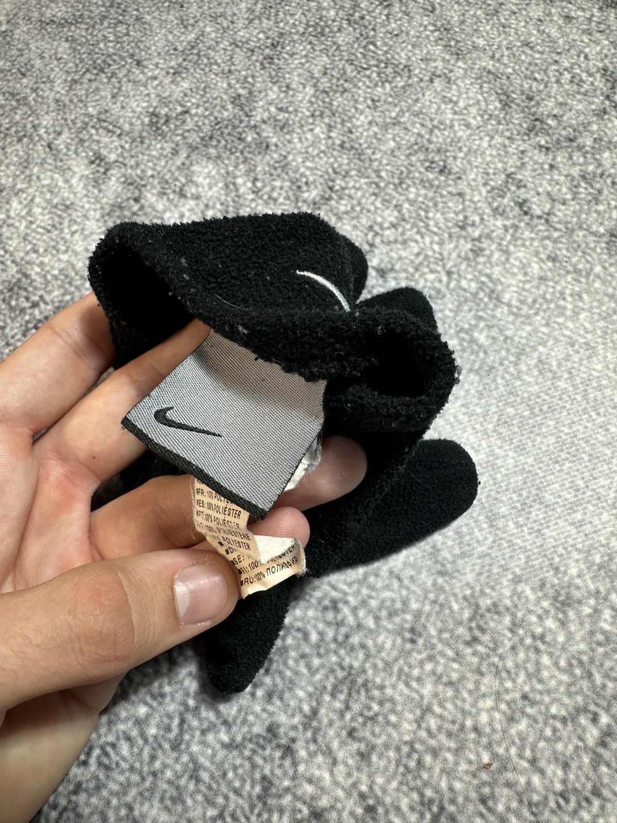 Nike × Vintage Vintage Nike Gloves Swoosh Logo Streetwear Rare VTg Size ONE SIZE - 3 Thumbnail