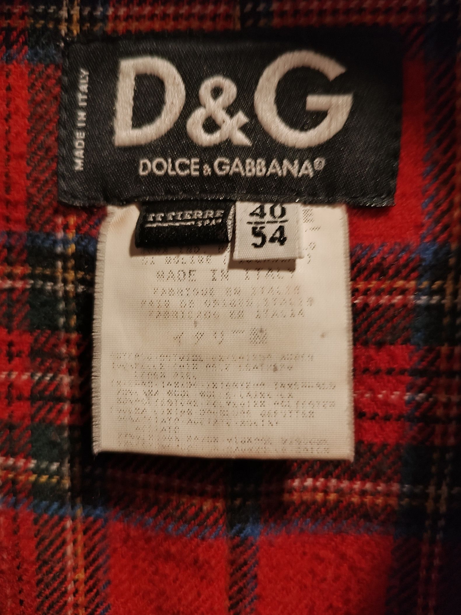 Dolce & Gabbana Vintage D&G by Dolce & Gabbana Leather Coat Size US L / EU 52-54 / 3 - 3 Thumbnail