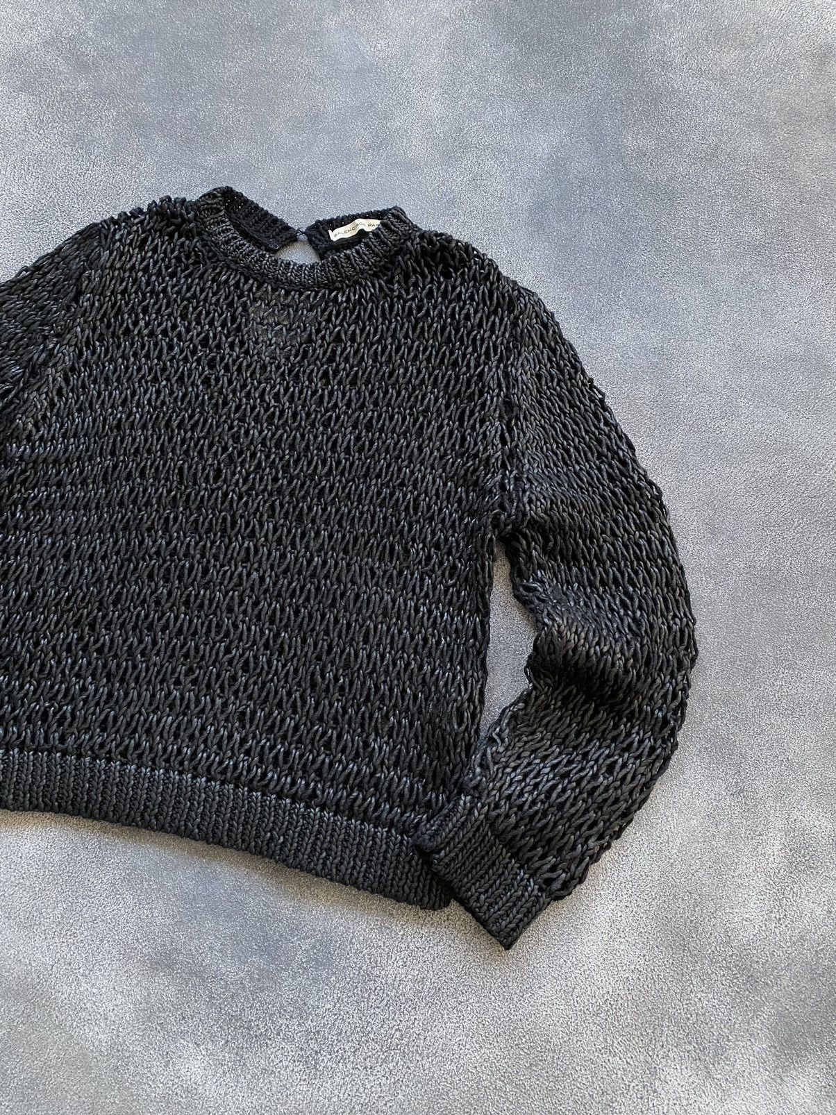 Balenciaga balenciaga by alexander wang fw13 cracked knit