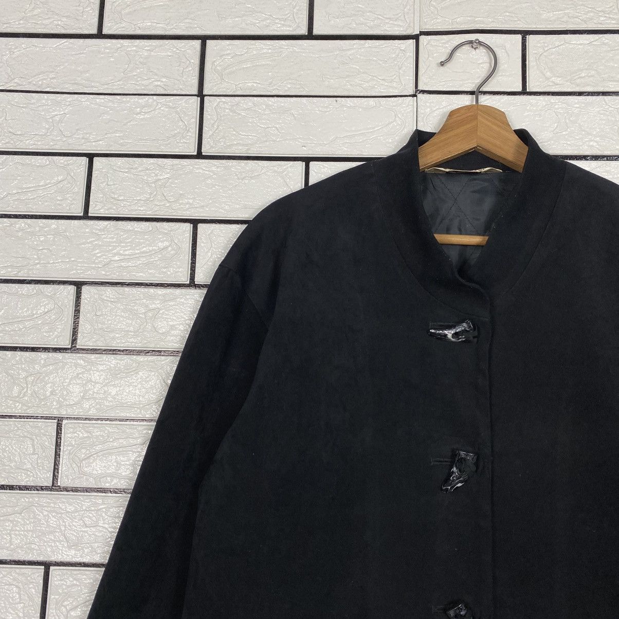 Japanese Brand 📌Vintage Mandarin Jacket Issey Miyake Crown Black Cat Size US M / EU 48-50 / 2 - 8 Thumbnail