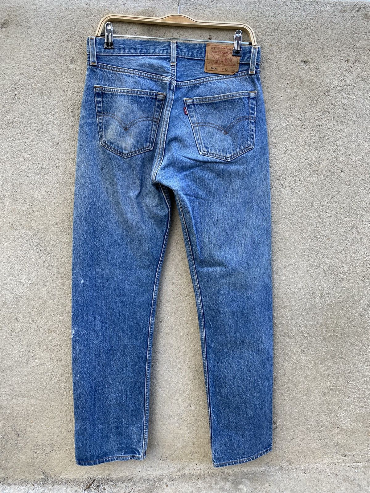 Levi's × Levi's Vintage Clothing × Vintage W31x33 vintage levi's 501xx made in USA Size US 31 - 2 Thumbnail