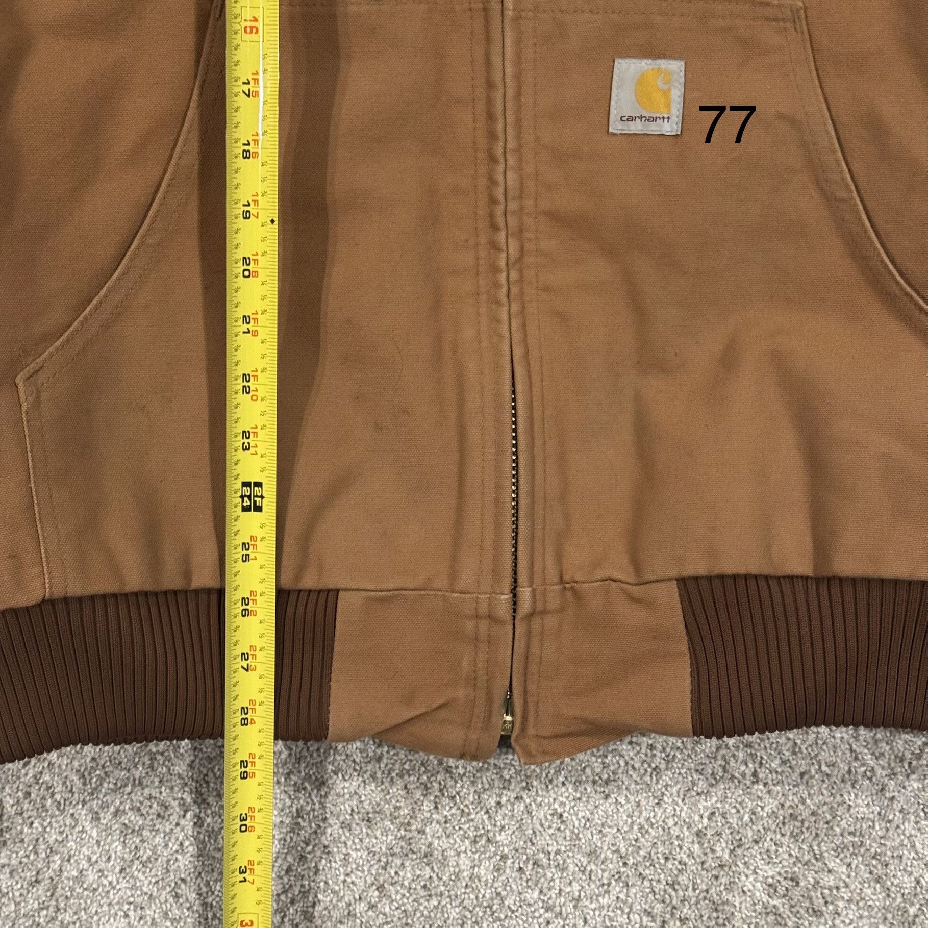 Carhartt Carhartt Men's Tan and Brown Jacket Size US L / EU 52-54 / 3 - 6 Thumbnail