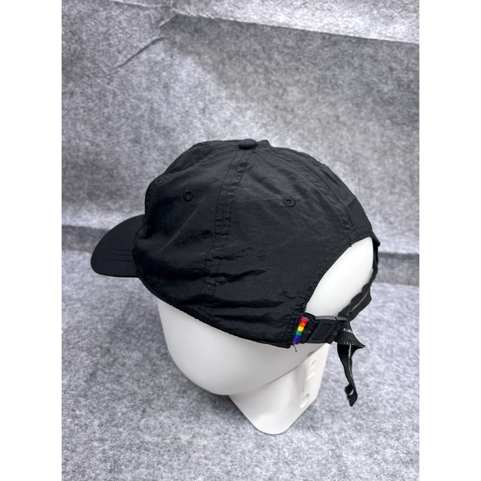 Kenneth Cole KENNETH COLE Hat Cap Strap Back One Size Black Nylon Knit Logo Outdoor Casual Baseball Cap Mens Womens Adults Size ONE SIZE - 5 Thumbnail