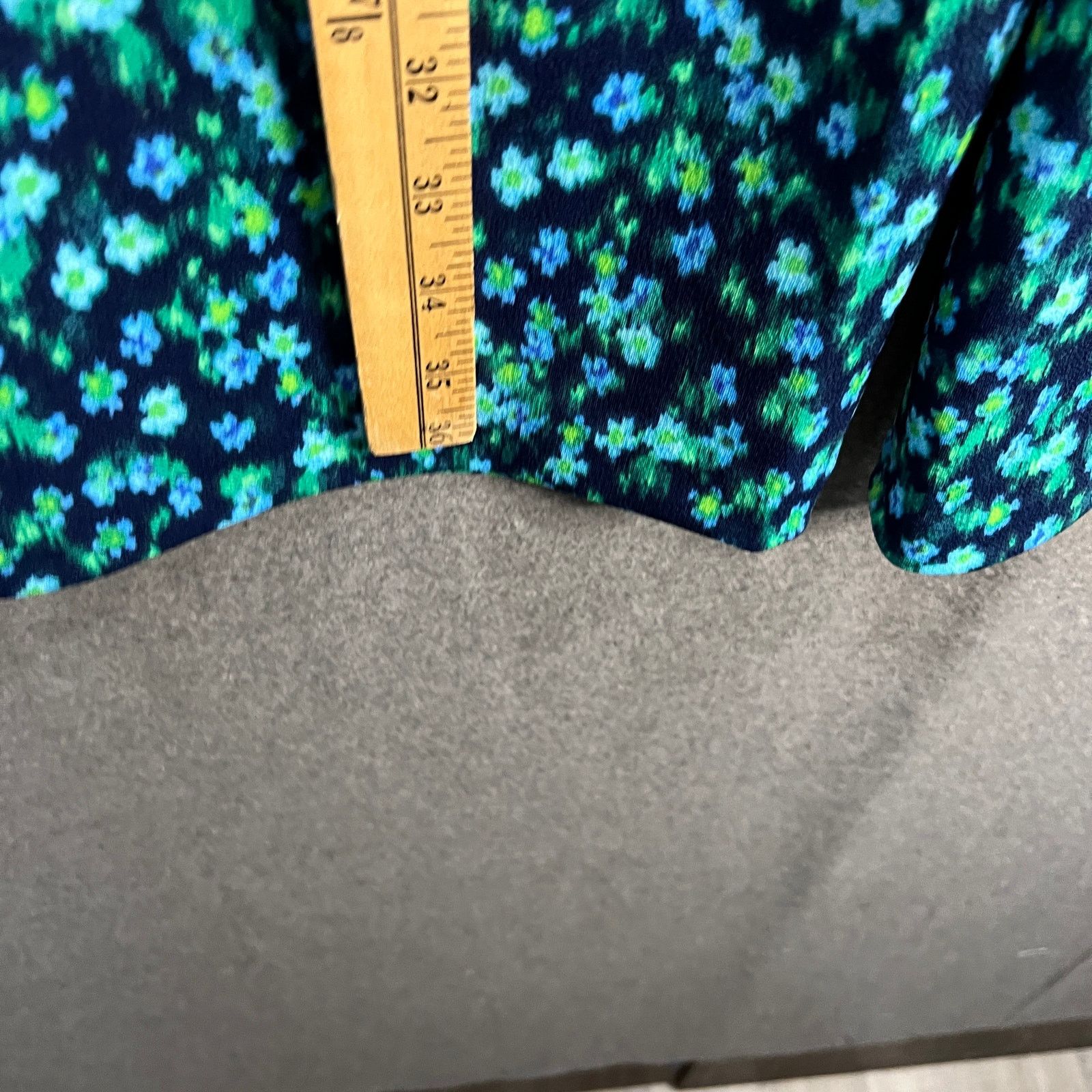 Other Isaac Mizrahi Live! Regular Printed Pebble Knit Wide Leg Size 28" / US 6 / IT 42 - 3 Thumbnail