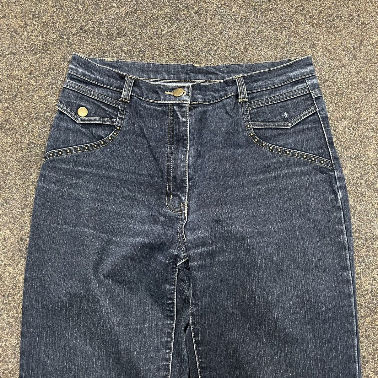 Vintage vintage pants bootcut jeans multi Y2K flared fade Size 36" / US 14 / IT 50 - 4 Thumbnail