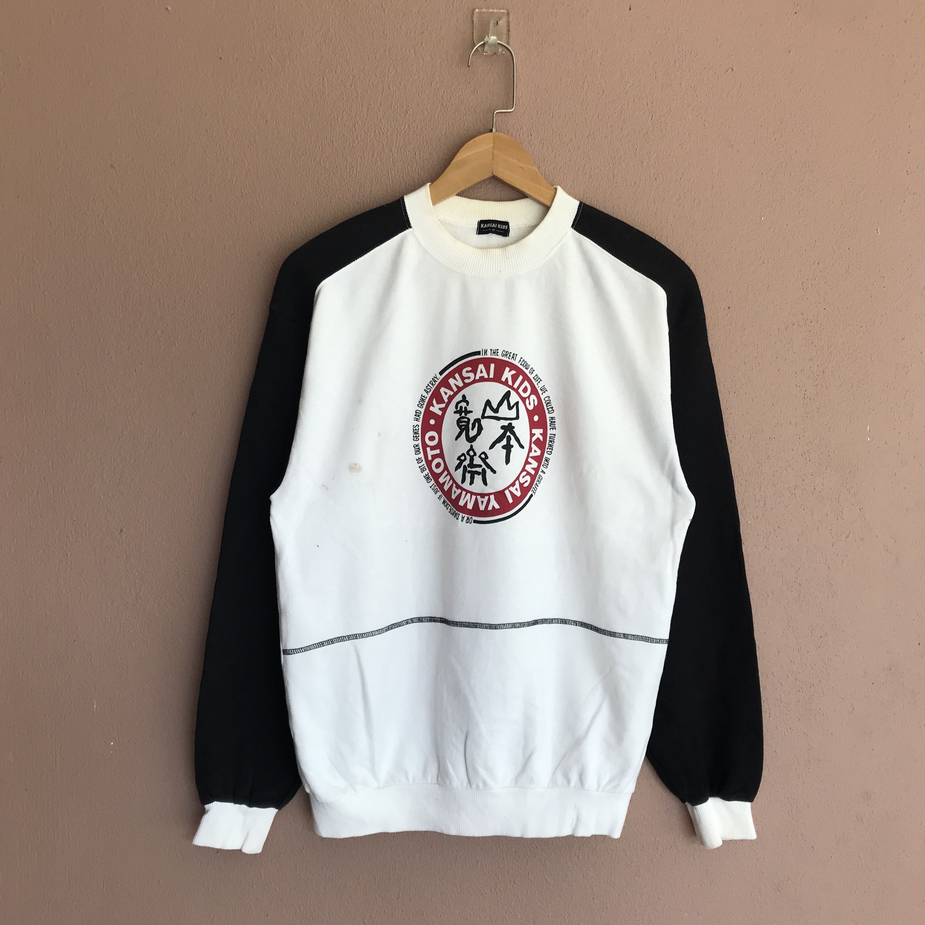 Kansai Yamamoto Kansai Yamamoto Two Tones Pullover sweatshirt Size US M / EU 48-50 / 2 - 2 Thumbnail