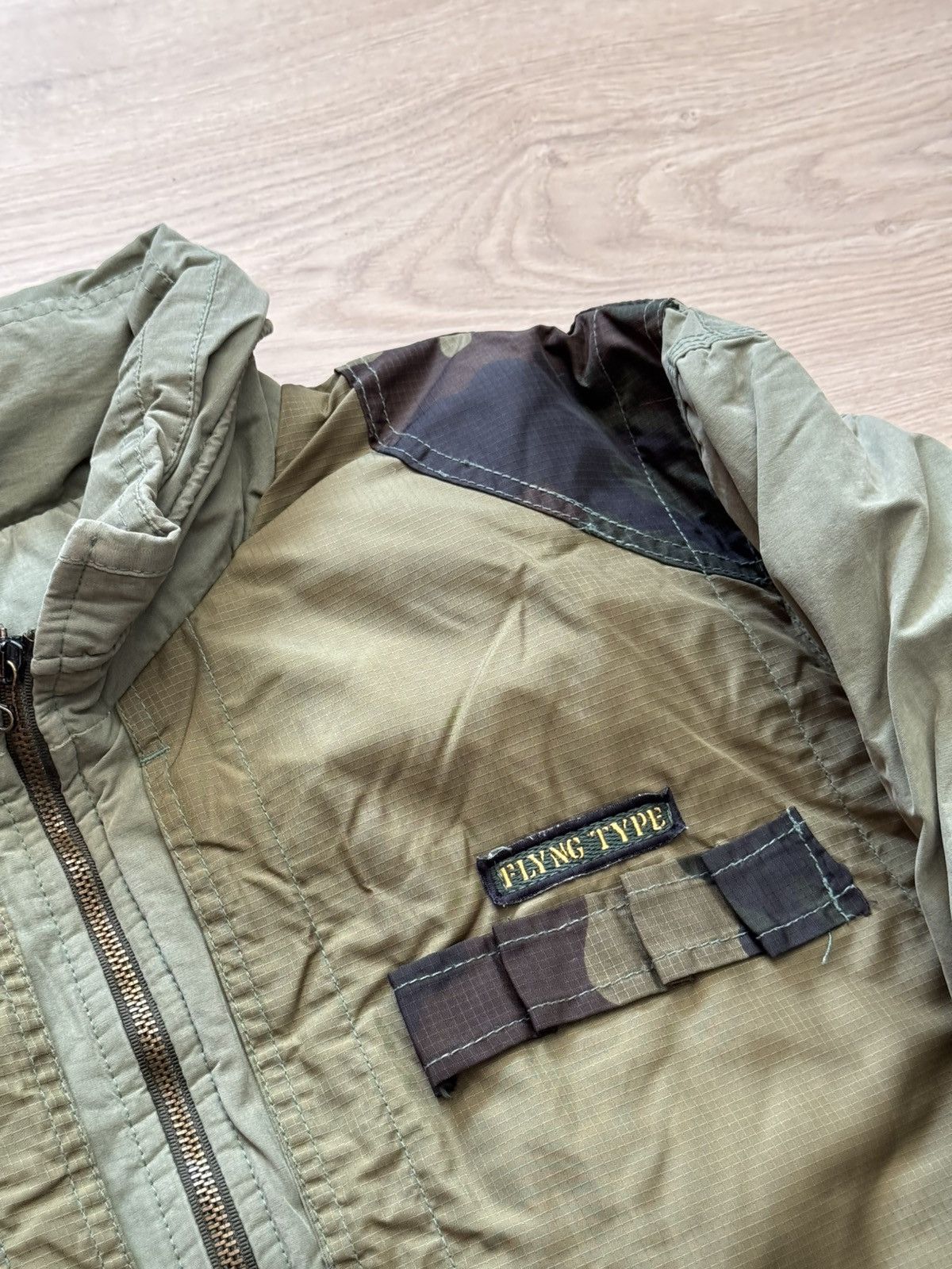 Other Vintage 00’s Casucci Military Italian Army Camo Jacket Size US L / EU 52-54 / 3 - 3 Thumbnail