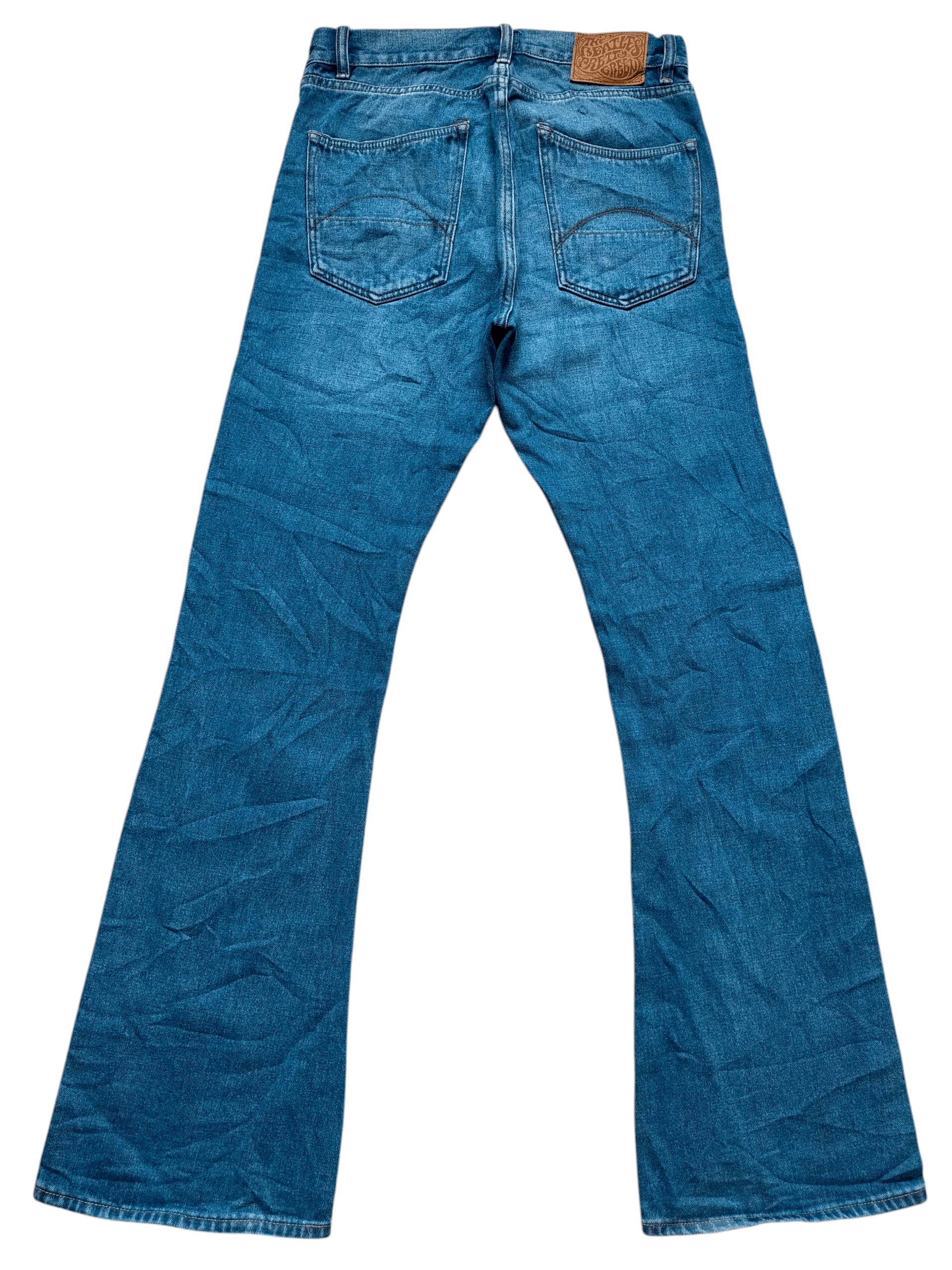 Pretty Green Pretty Green x The Beatles Flare Jeans Boot cut denim Size US 30 / EU 46 - 1 Thumbnail