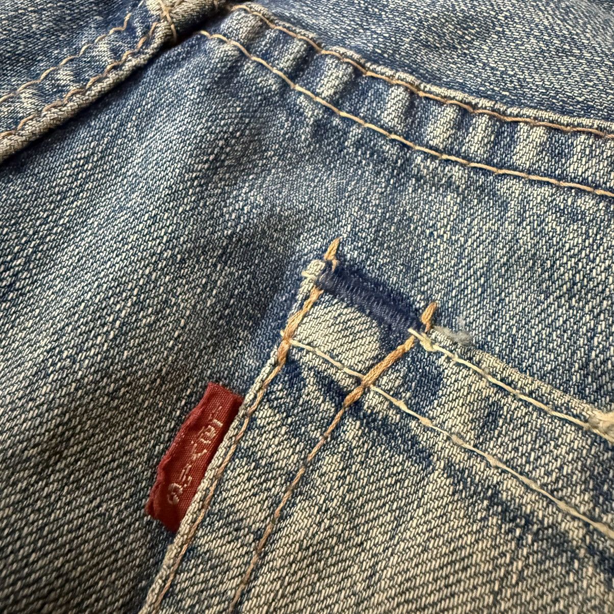 Levi's Vintage 2005 Levis S502 Destroyed Grunge Jeans W34 Size US 34 / EU 50 - 11 Thumbnail