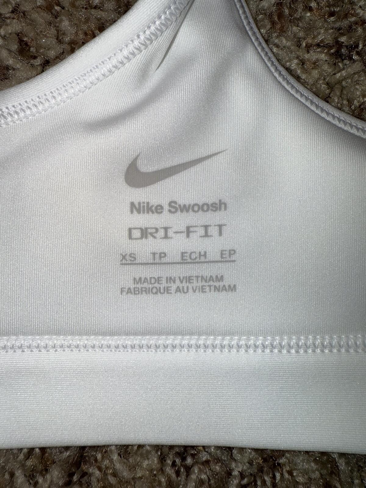 Nike Nike Swoosh Medium Support Women's Padded Sports Bra Size ONE SIZE - 5 Thumbnail