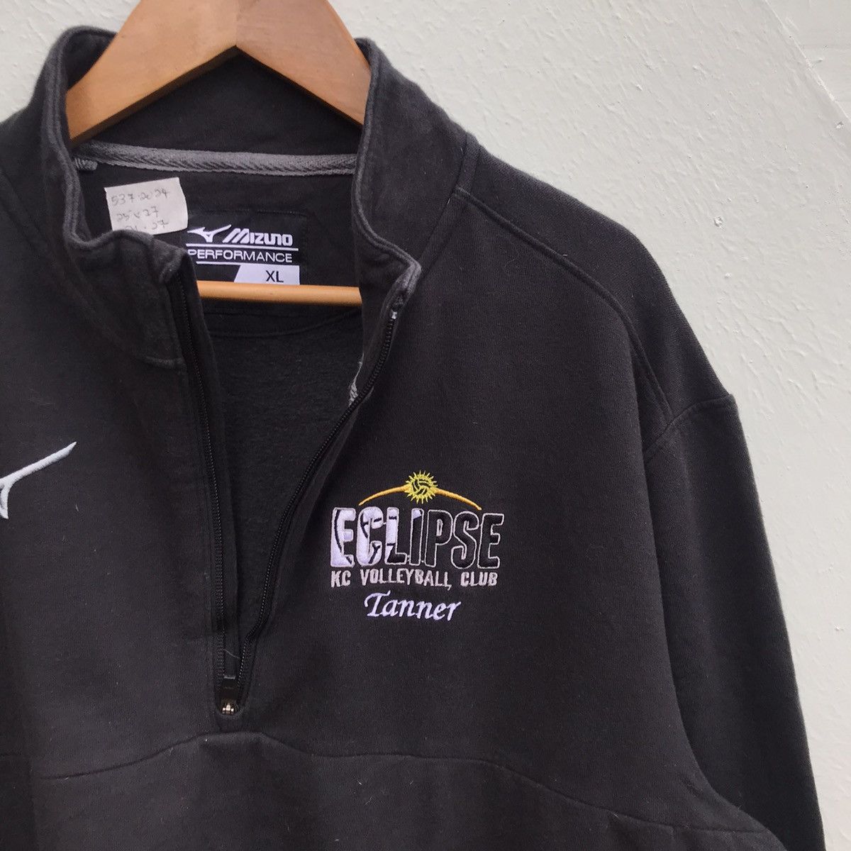 Mizuno Mizuno Eclipse volleyball sweater half zipper Size US XL / EU 56 / 4 - 4 Thumbnail