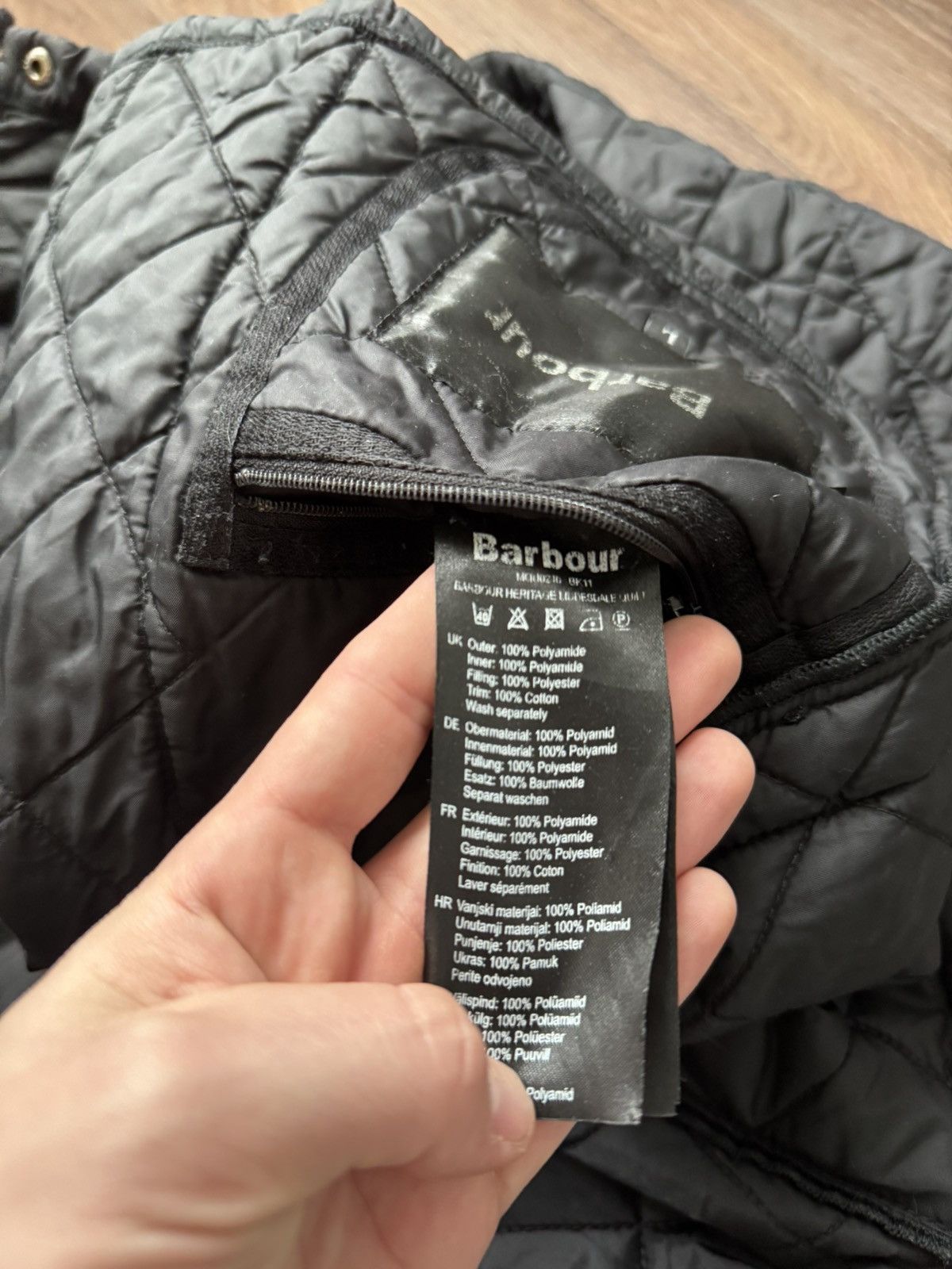 Barbour Barbour Men’s Quilted Black Men’s L Light Jacket Size US L / EU 52-54 / 3 - 10 Thumbnail