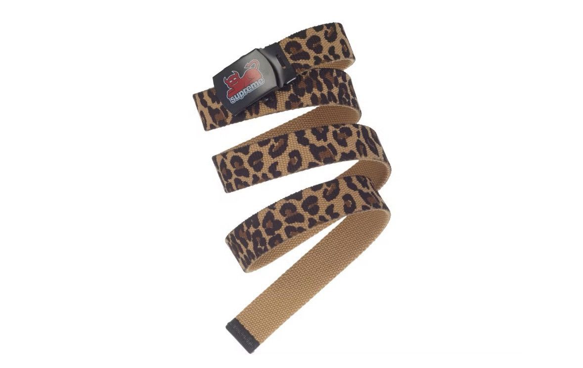 Supreme Supreme Toy machine Cheeta Print Belt Size ONE SIZE - 2 Thumbnail