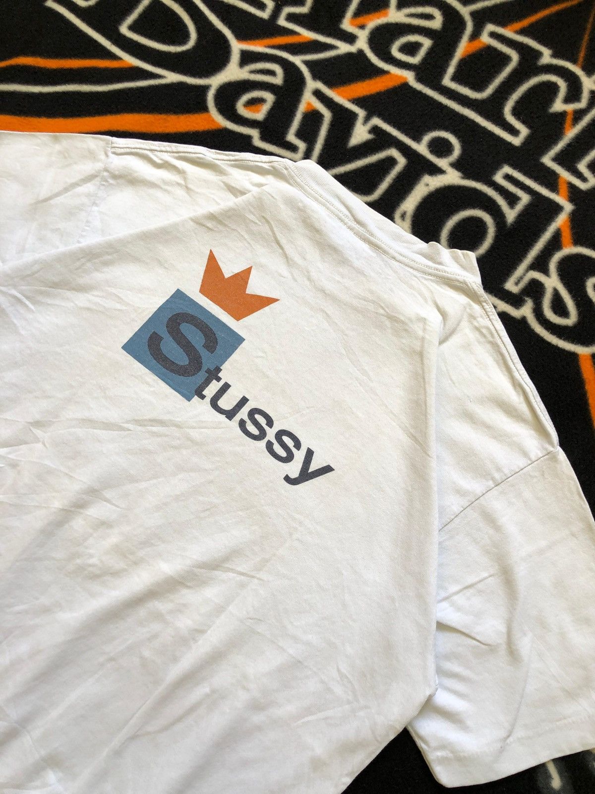 Stussy Vintage 90s STUSSY Crown tee USA single stitch Size US L / EU 52-54 / 3 - 3 Thumbnail